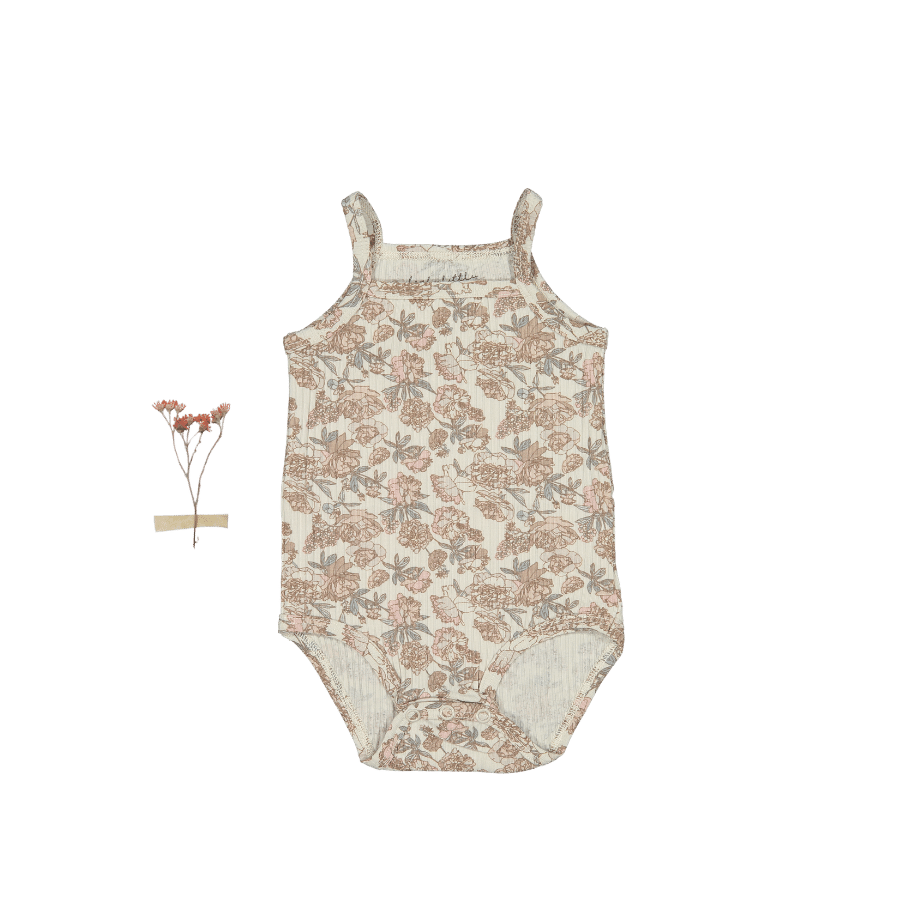 The Printed Tank Onesie - Delilah Tank Onesie Lovely Littles   