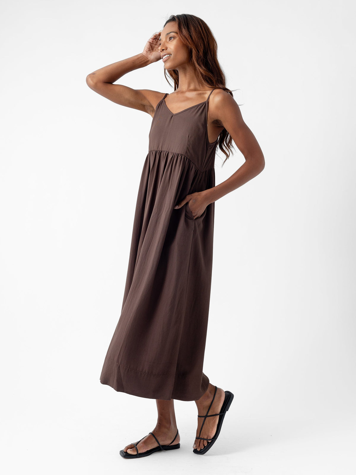 Women's Sunset Gathered Dress