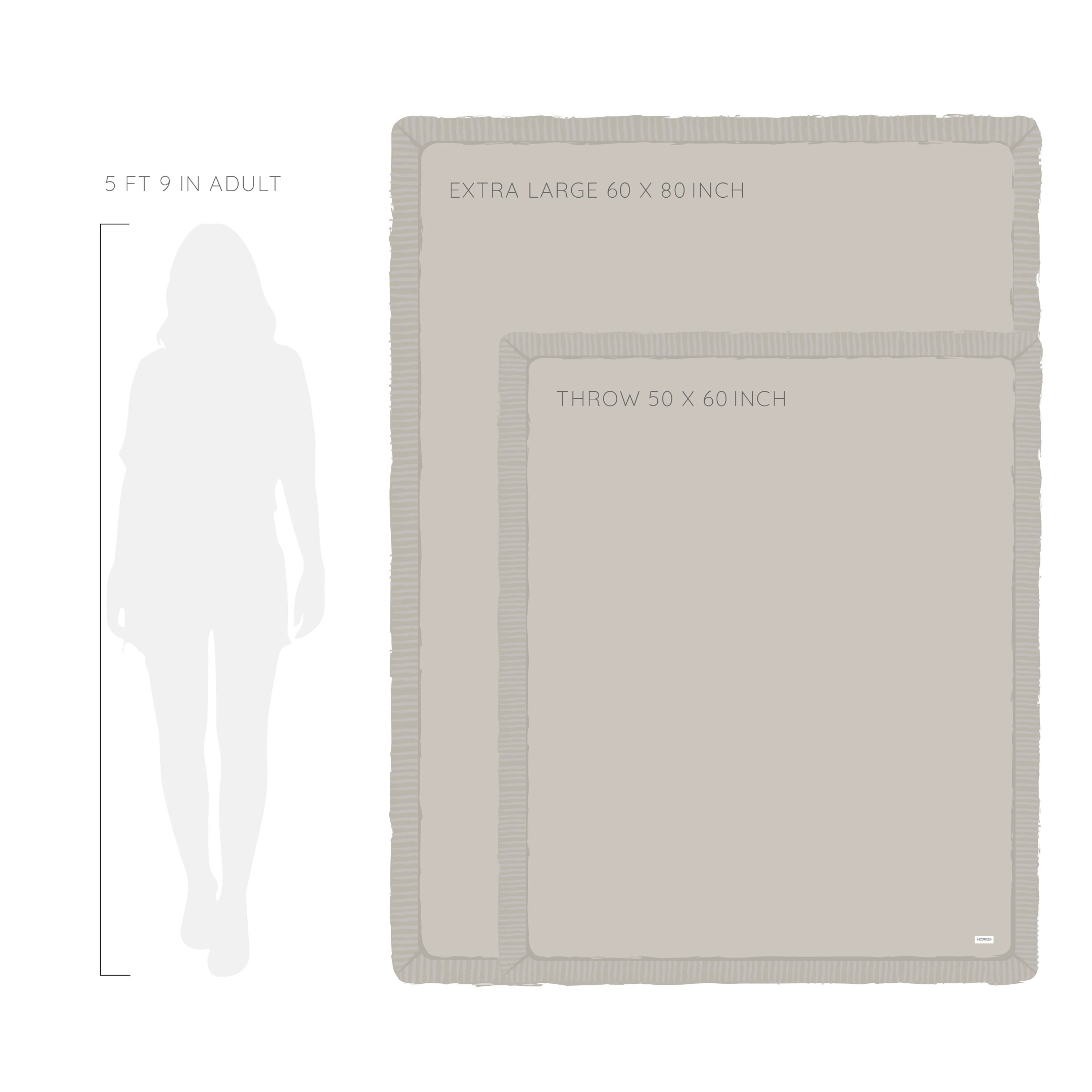 DOUBLE-LAYER BAMBONI® THROW BLANKETS