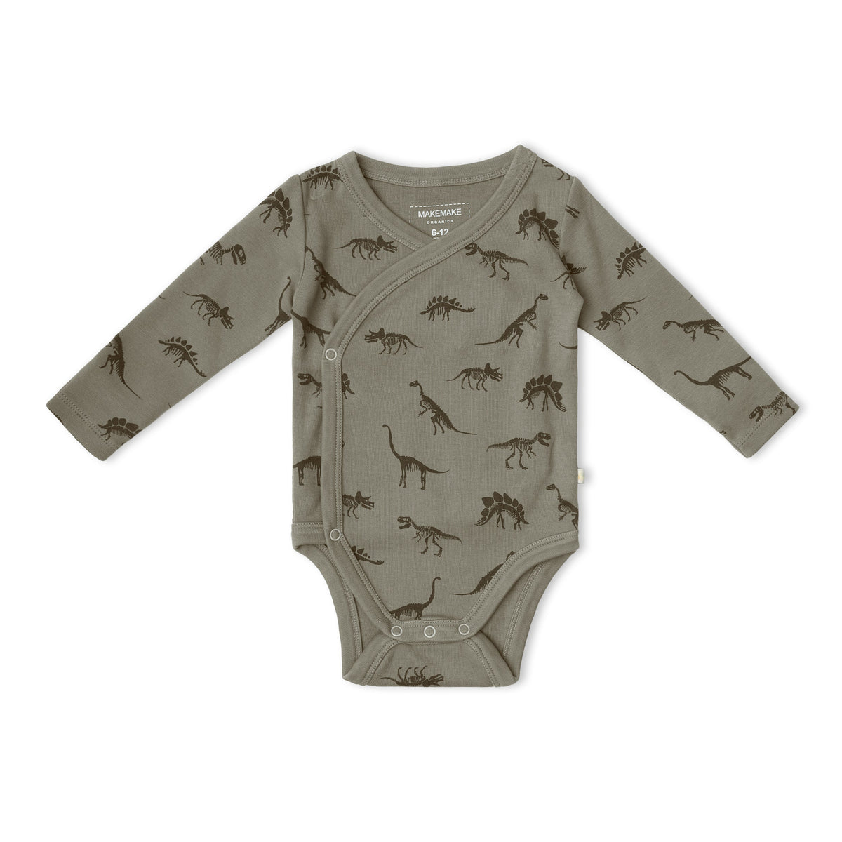 Organic Kimono Onesie & Pants Set - Dino