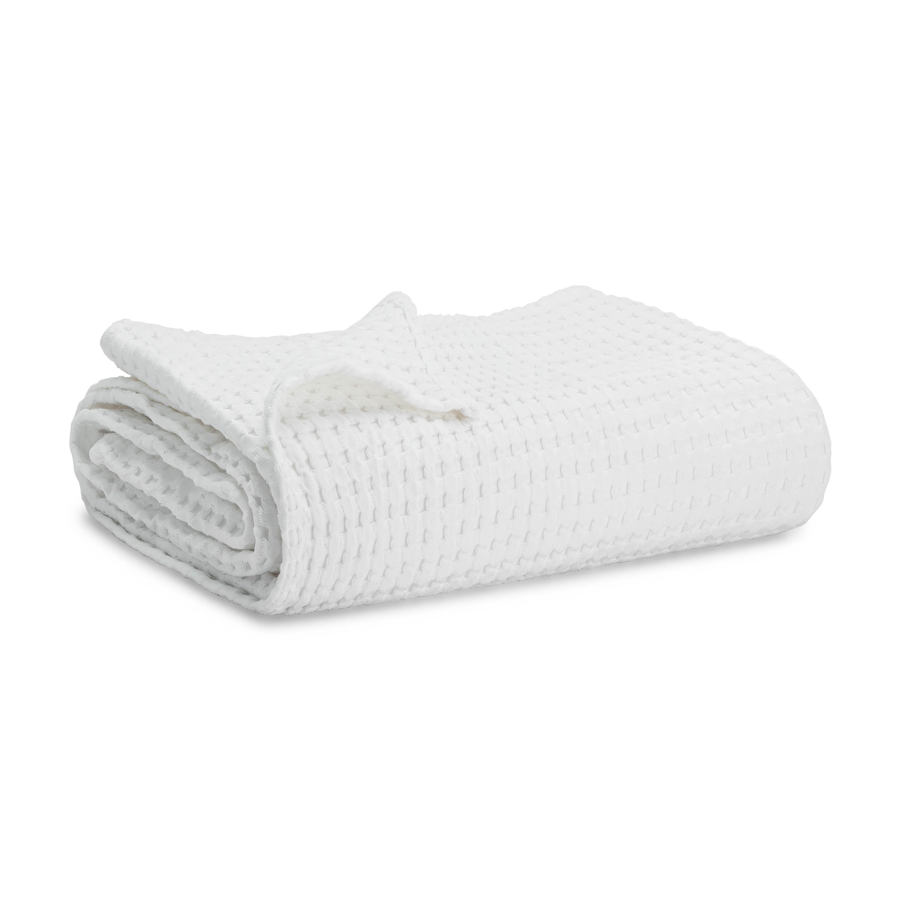 Baby Waffle Blankets by Comfy Cubs in White