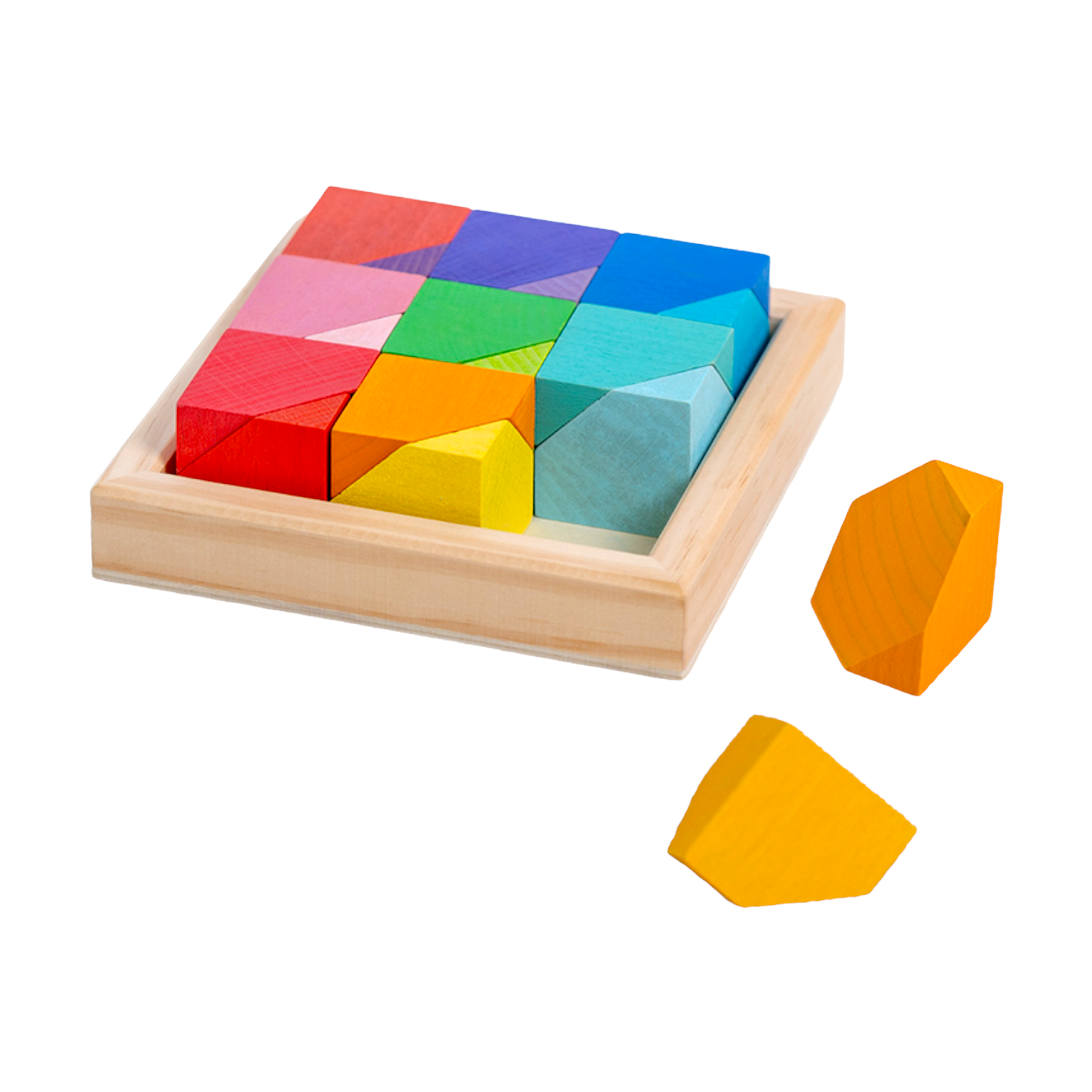 **Pre-order (Ships in 2-3 Weeks)**18-Piece Wooden Cornerstone Building Block Set