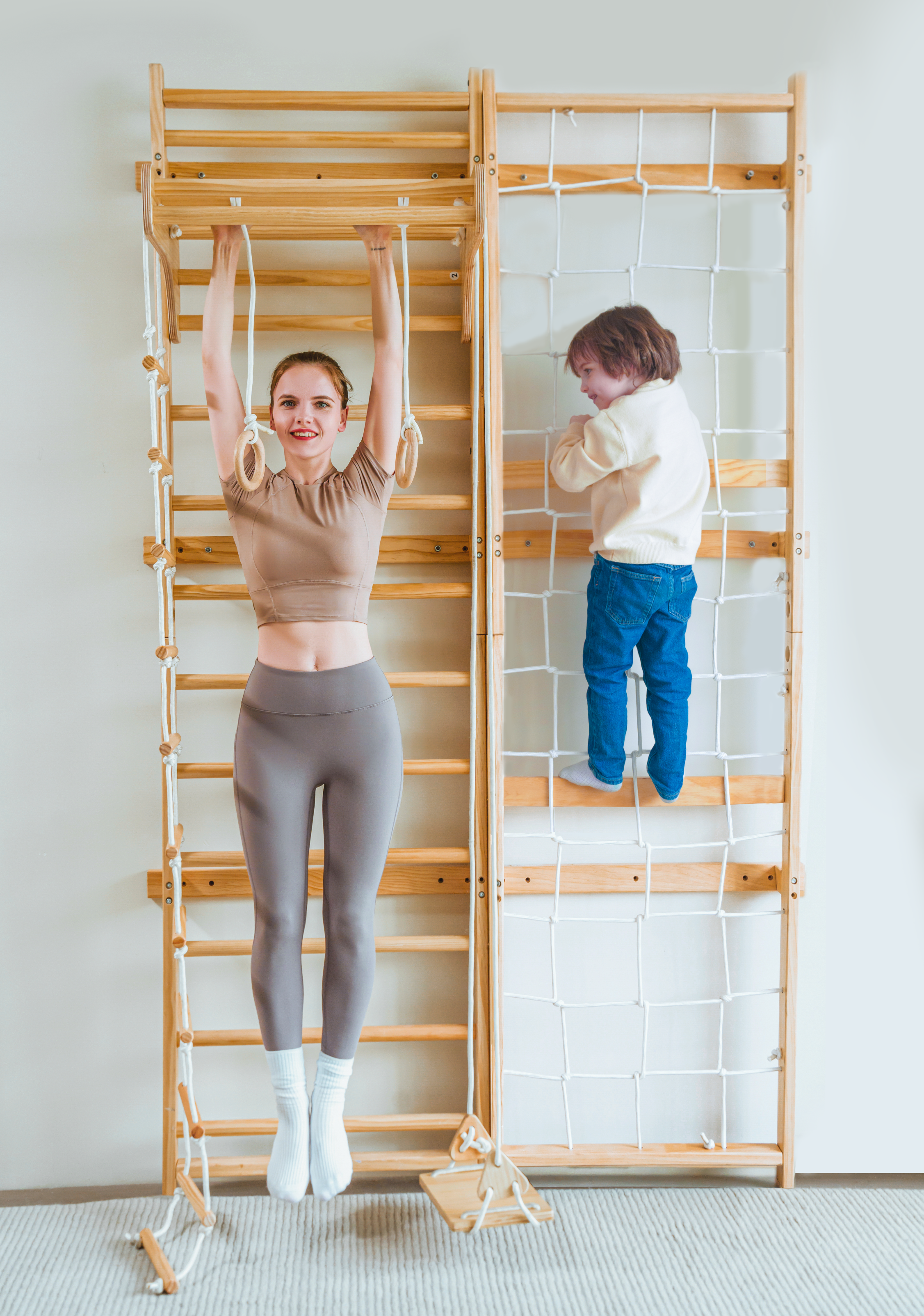 Neem Swedish Wall Ladder and Climber  Avenlur.com   