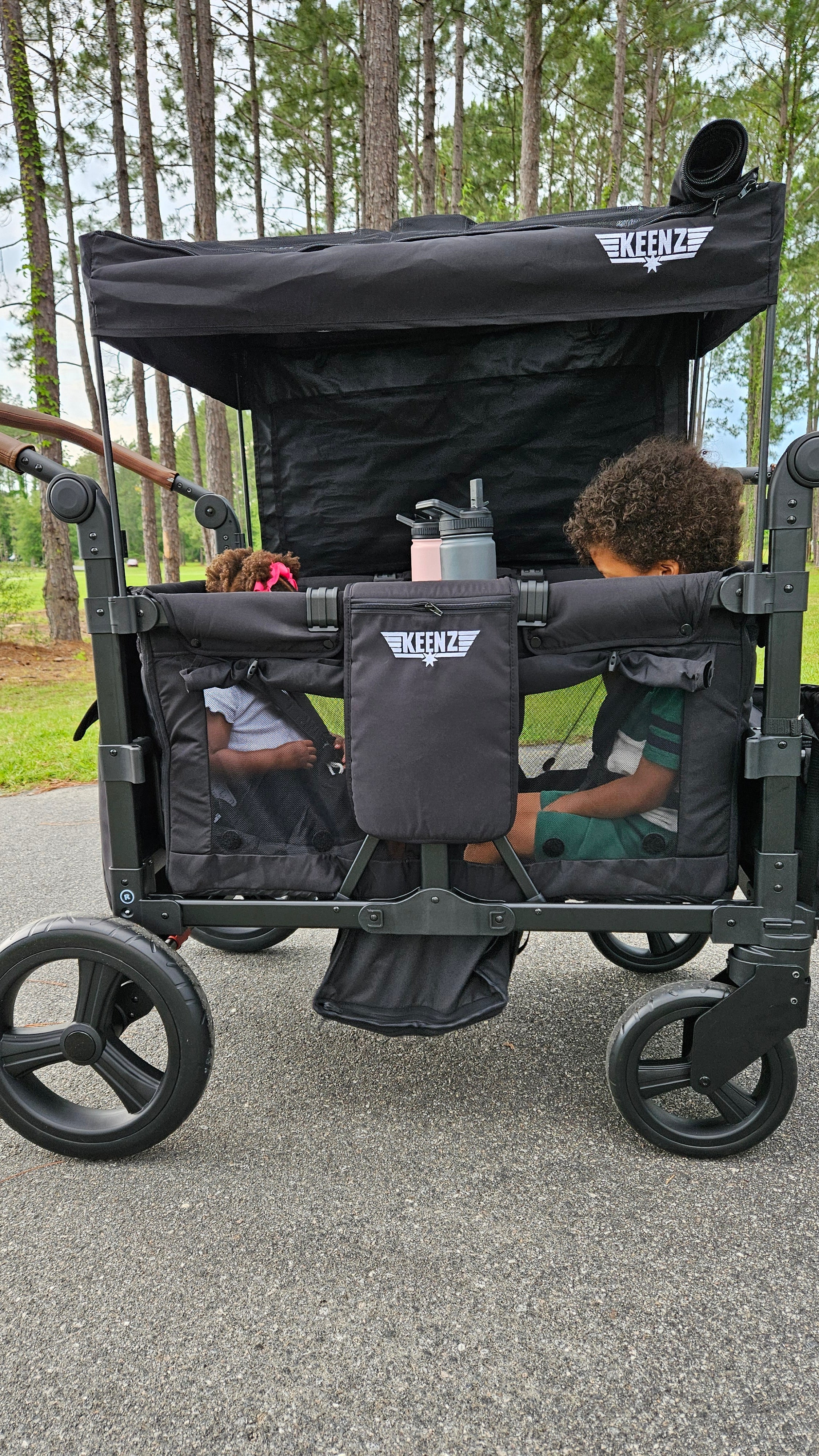 Keenz DUO: The Dynamic 4 Passenger Stroller Wagon  Keenz Stroller Wagons   