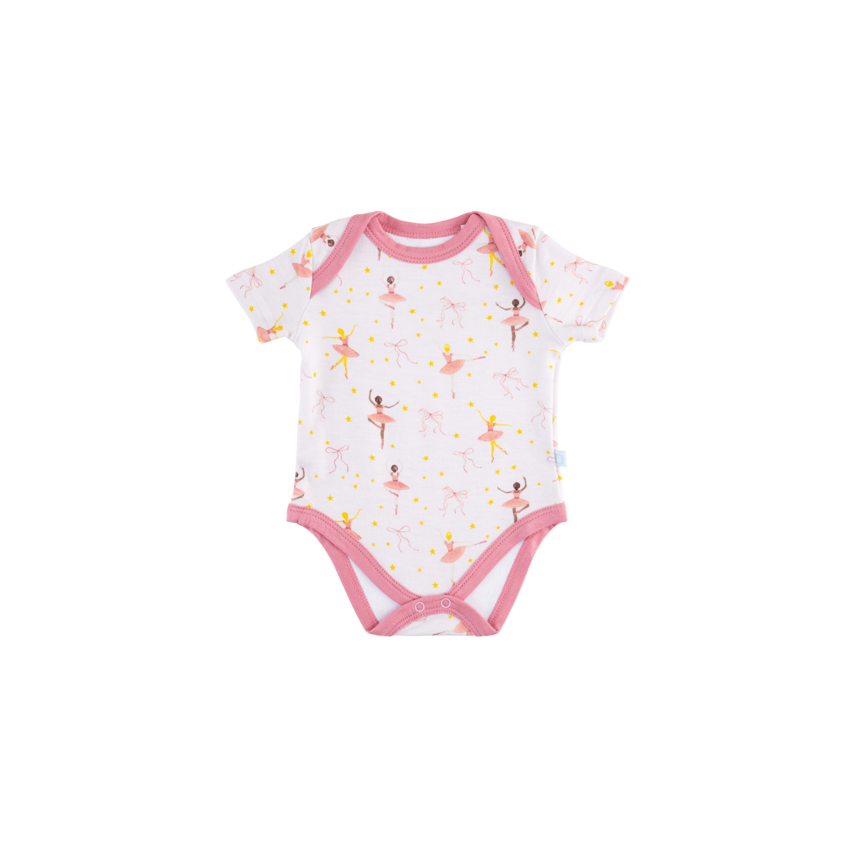 Baby Short-Sleeve Bamboo Bodysuit