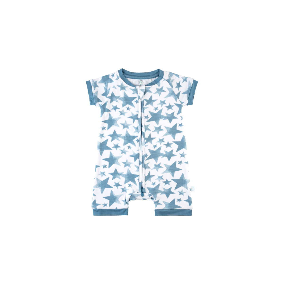 Baby Short-Sleeve Bamboo Romper