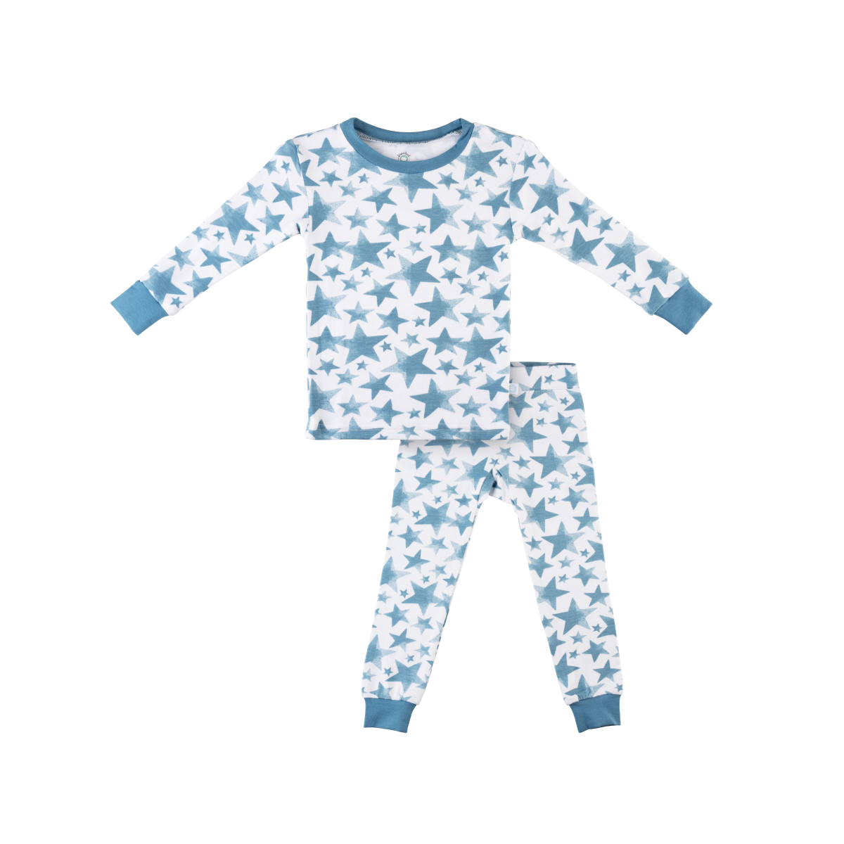 Toddler/Kids Bamboo Pajamas - Blue Star