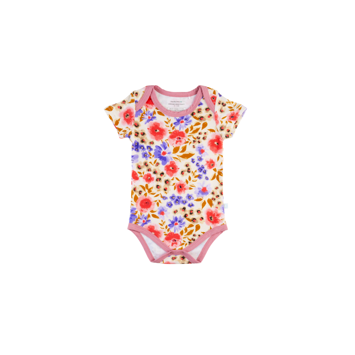 Baby Short-Sleeve Bamboo Bodysuit