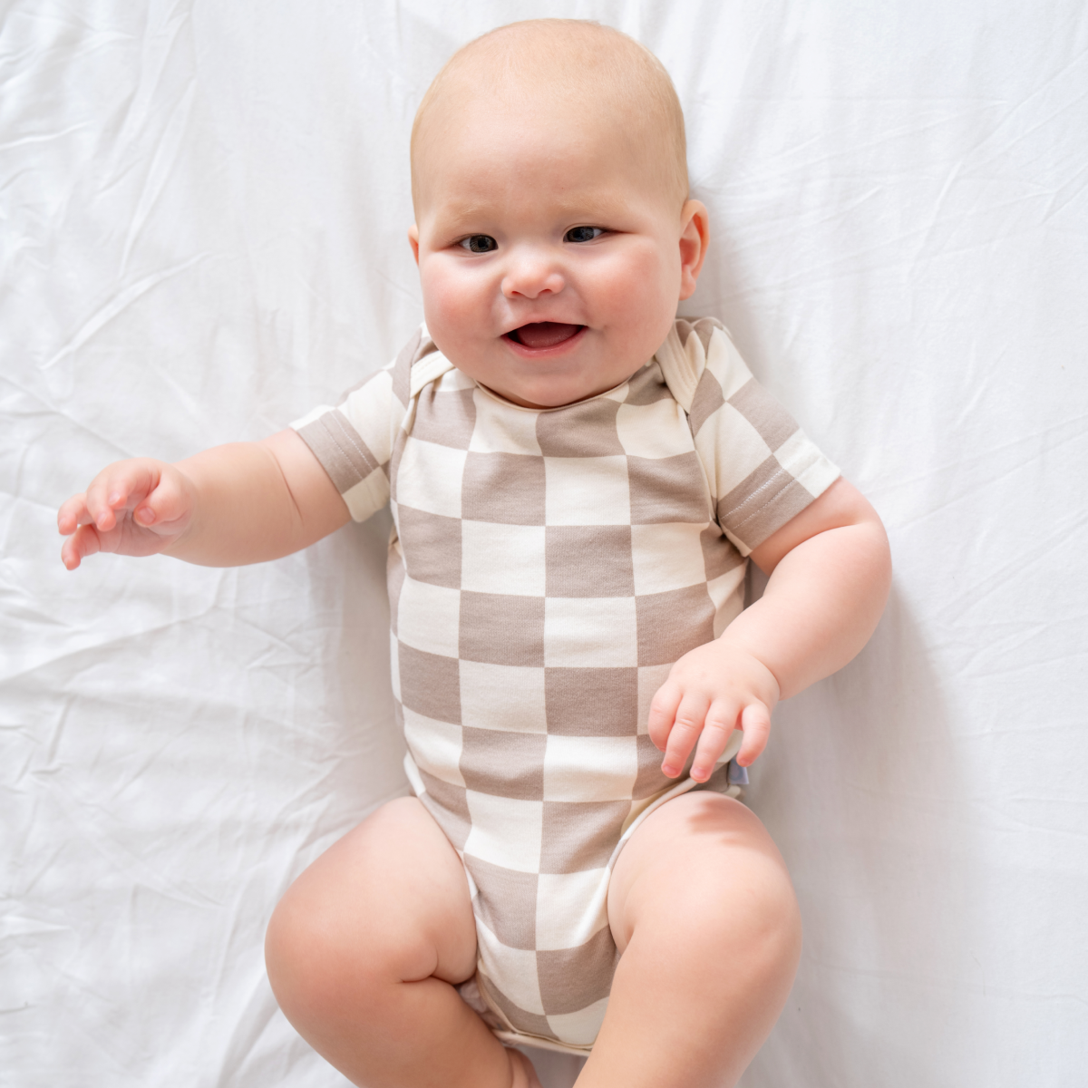 Baby Short-Sleeve Bamboo Bodysuit