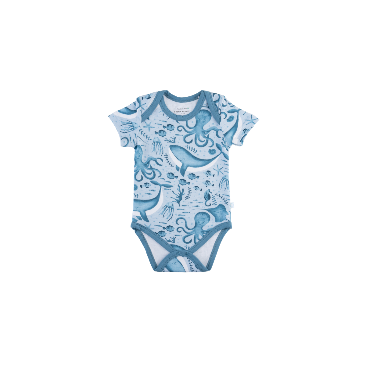 Baby Short-Sleeve Bamboo Bodysuit