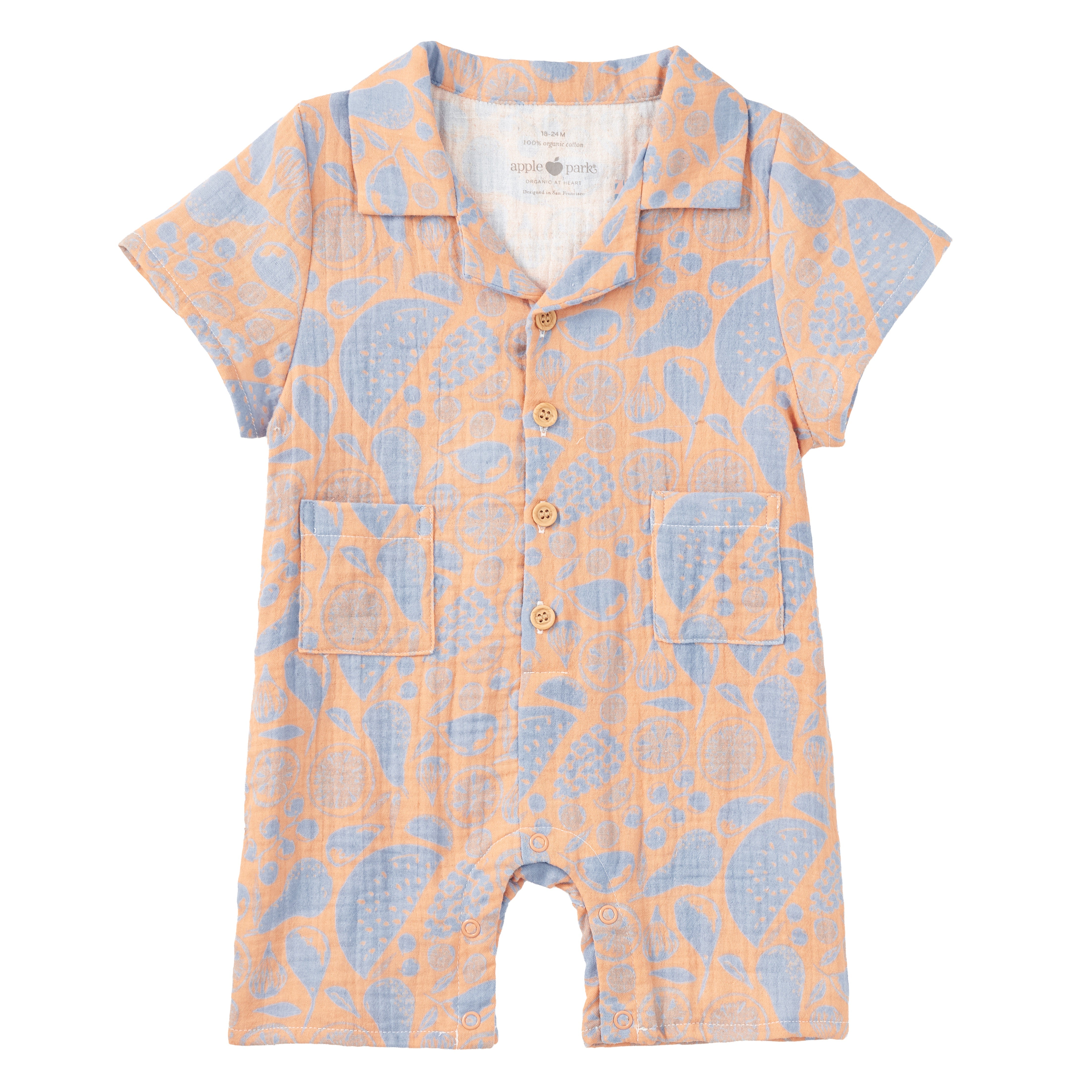 Muslin Cabana Romper - Summer Bounty