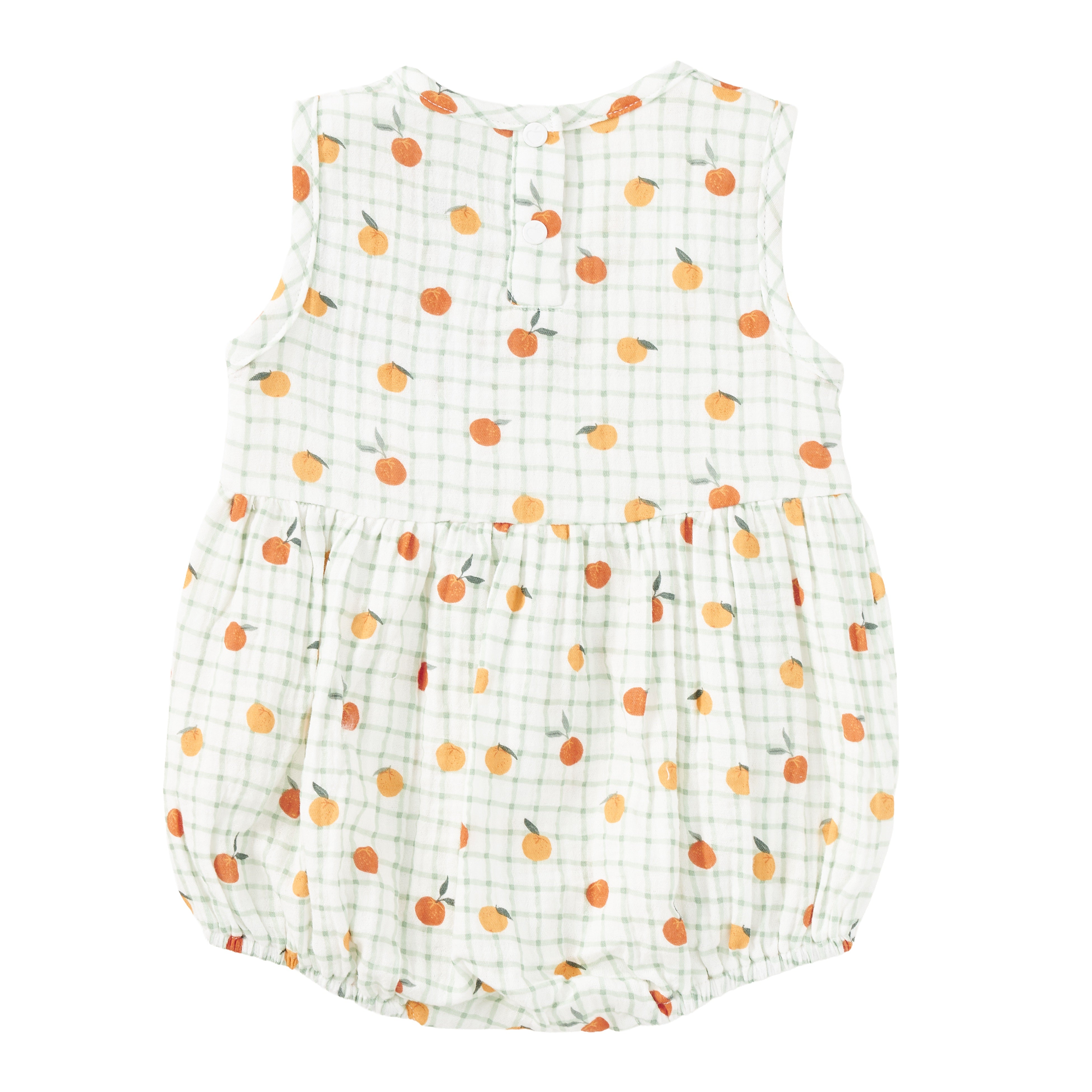 Muslin Bubble Romper – Gingham Grove