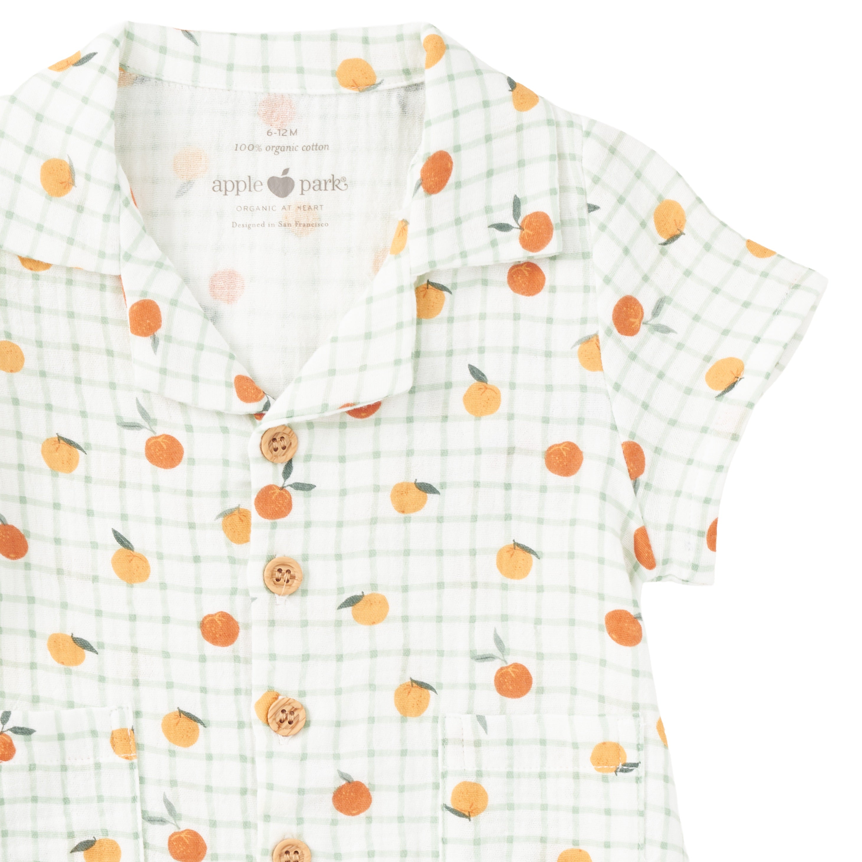 Muslin Cabana Romper - Gingham Grove