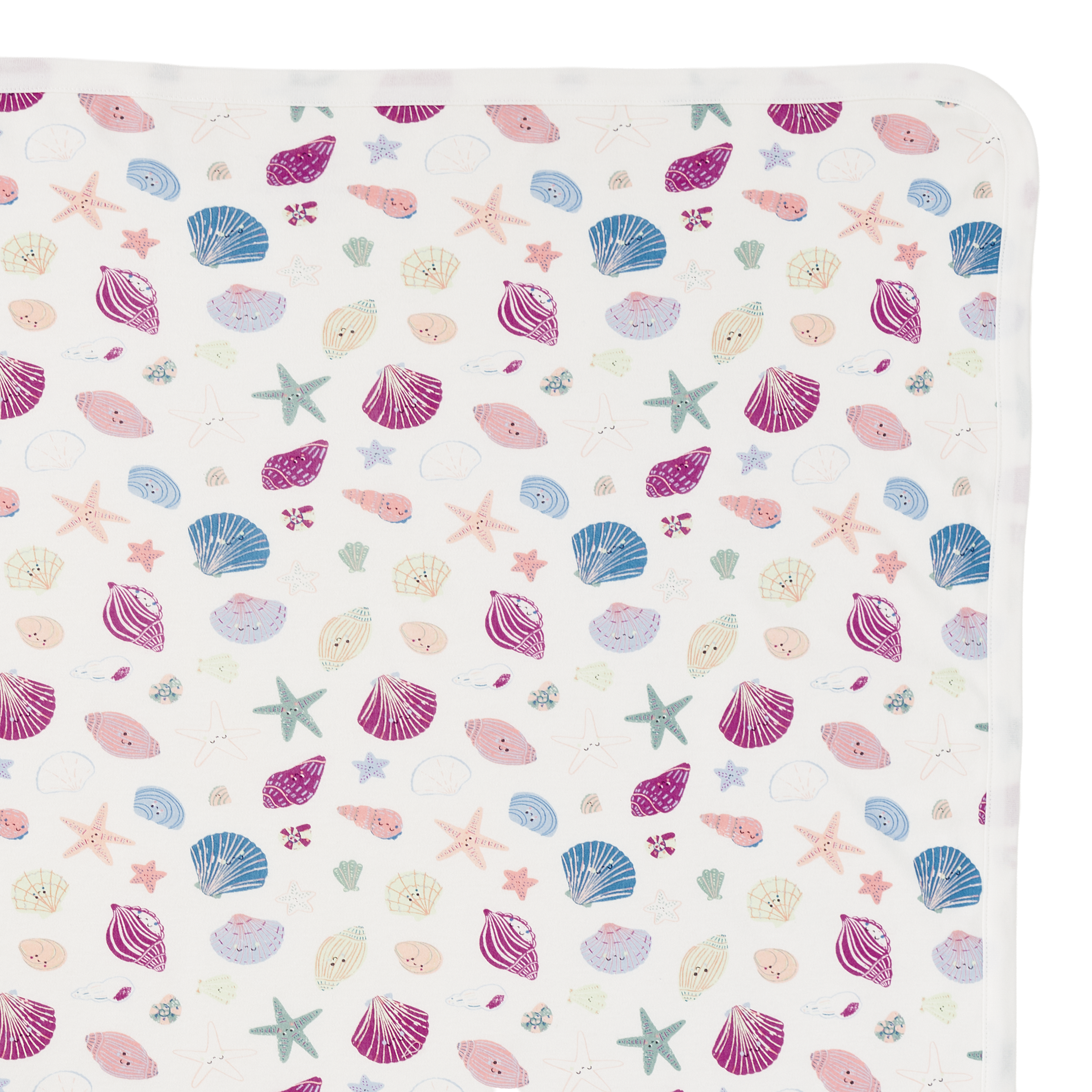 Bamboo Blend 2-ply Receiving Blanket - Seaside Treasures