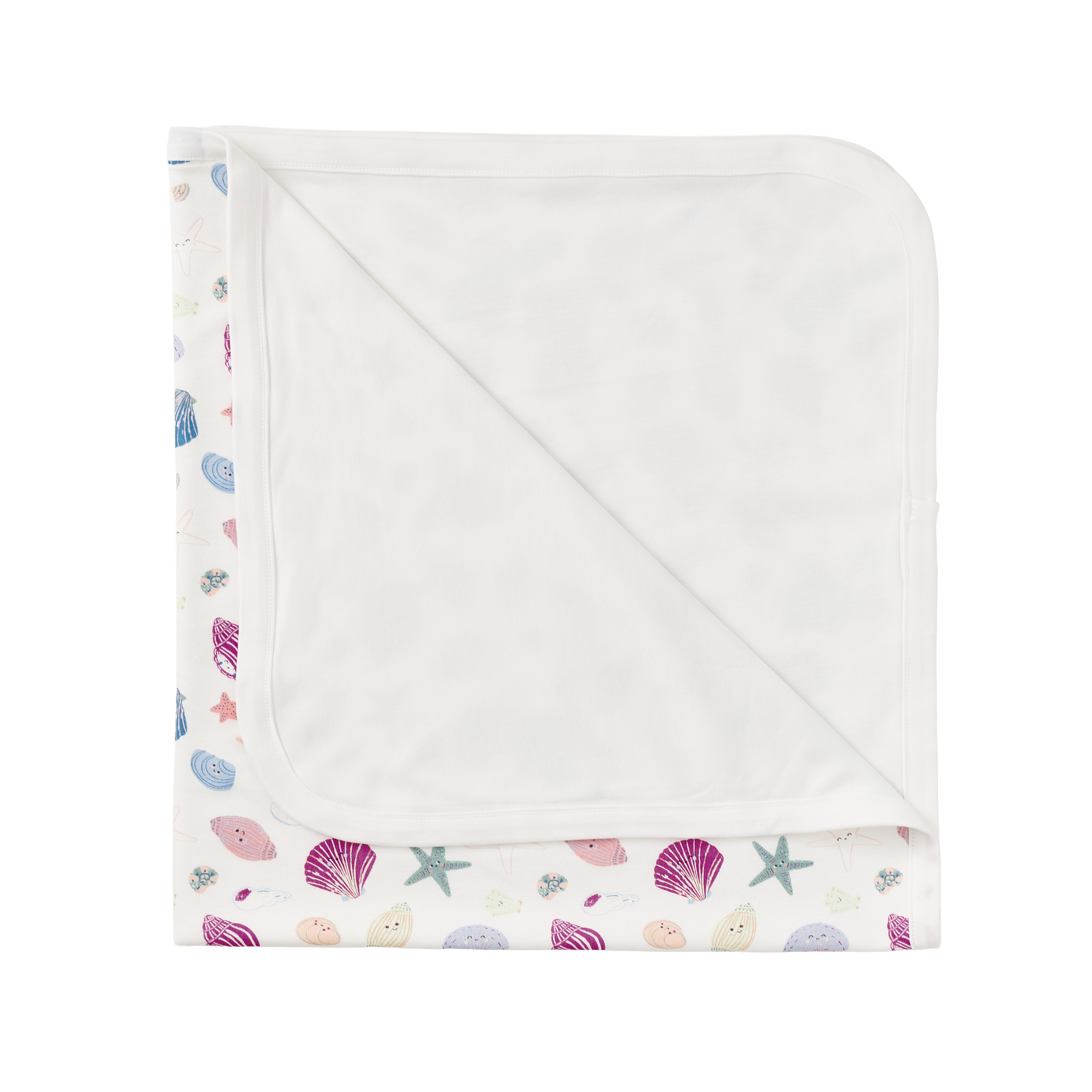 Bamboo Blend 2-ply Receiving Blanket - Seaside Treasures