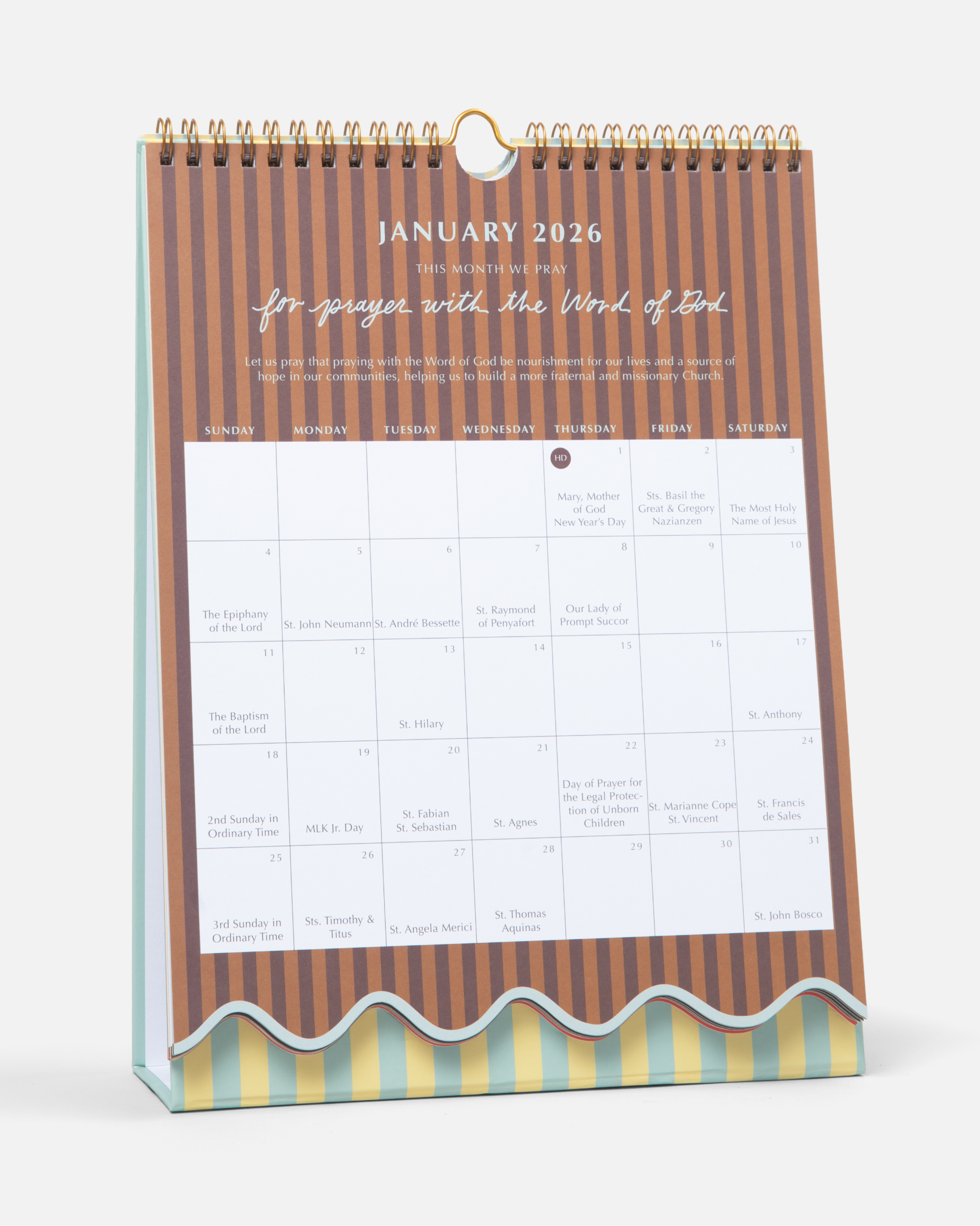 2026 Catholic Liturgical Calendar