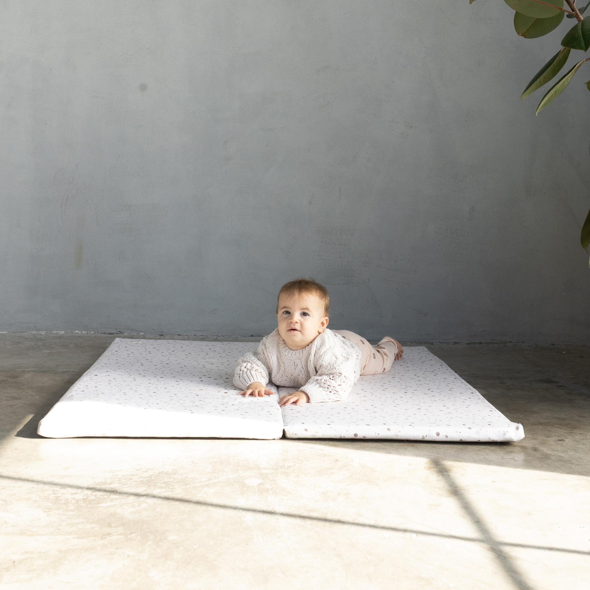 Terrazzo Chalk Organic Cotton Mat