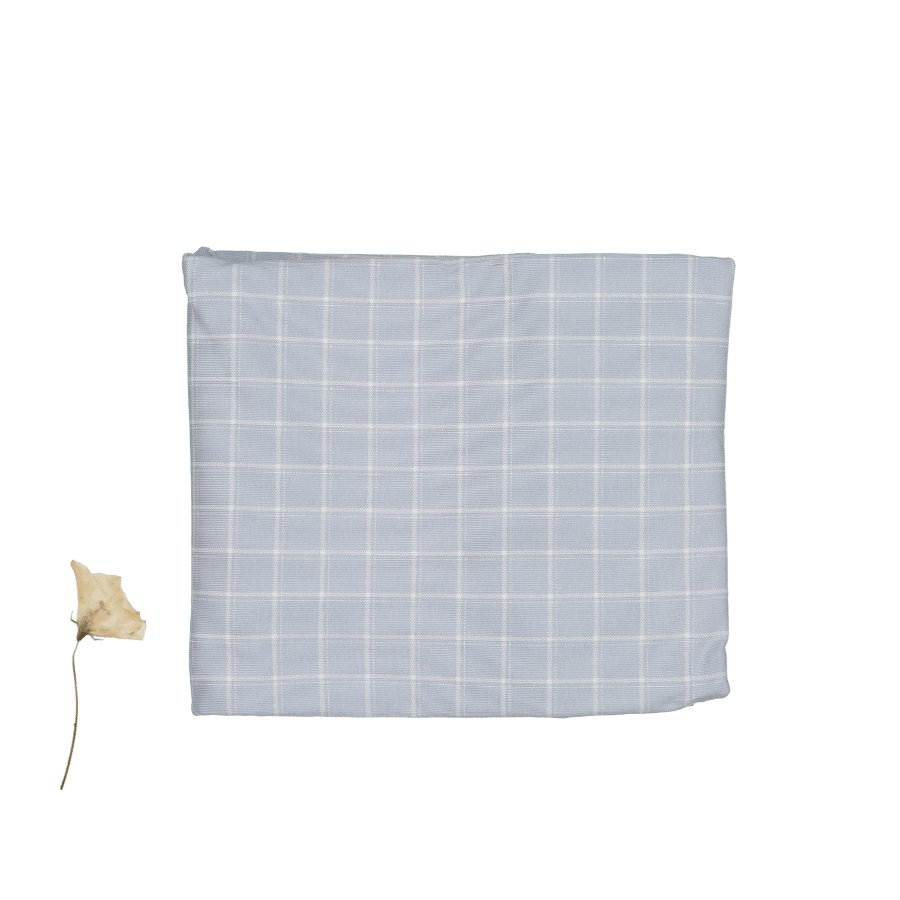 The Printed Blanket - Blue Grid Blanket Lovely Littles   