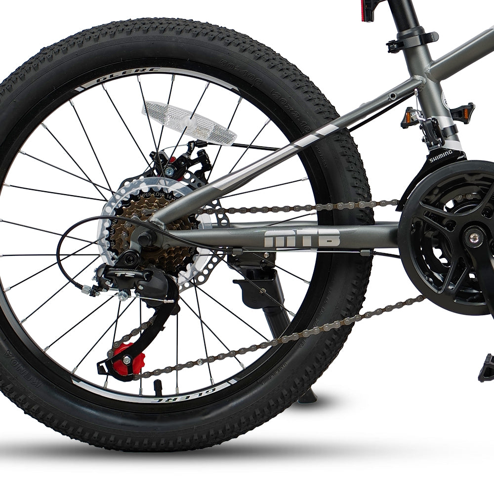 Glerc 20" Kids 21-Speed MTB with Disc Brakes - Skyline