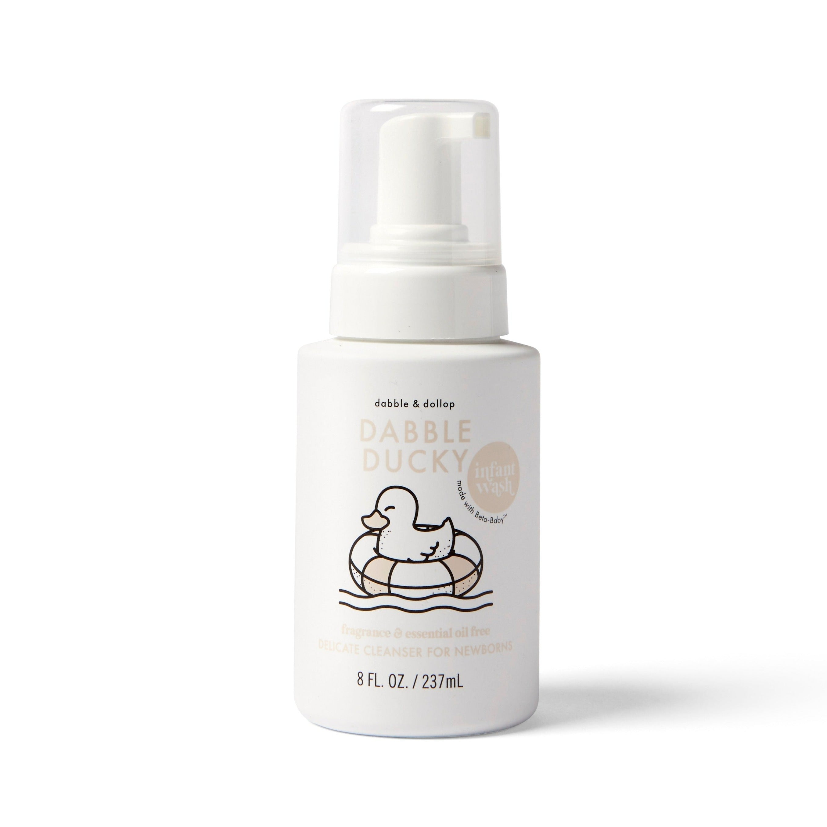 Dabble Ducky Foaming Infant Wash  Dabble & Dollop   