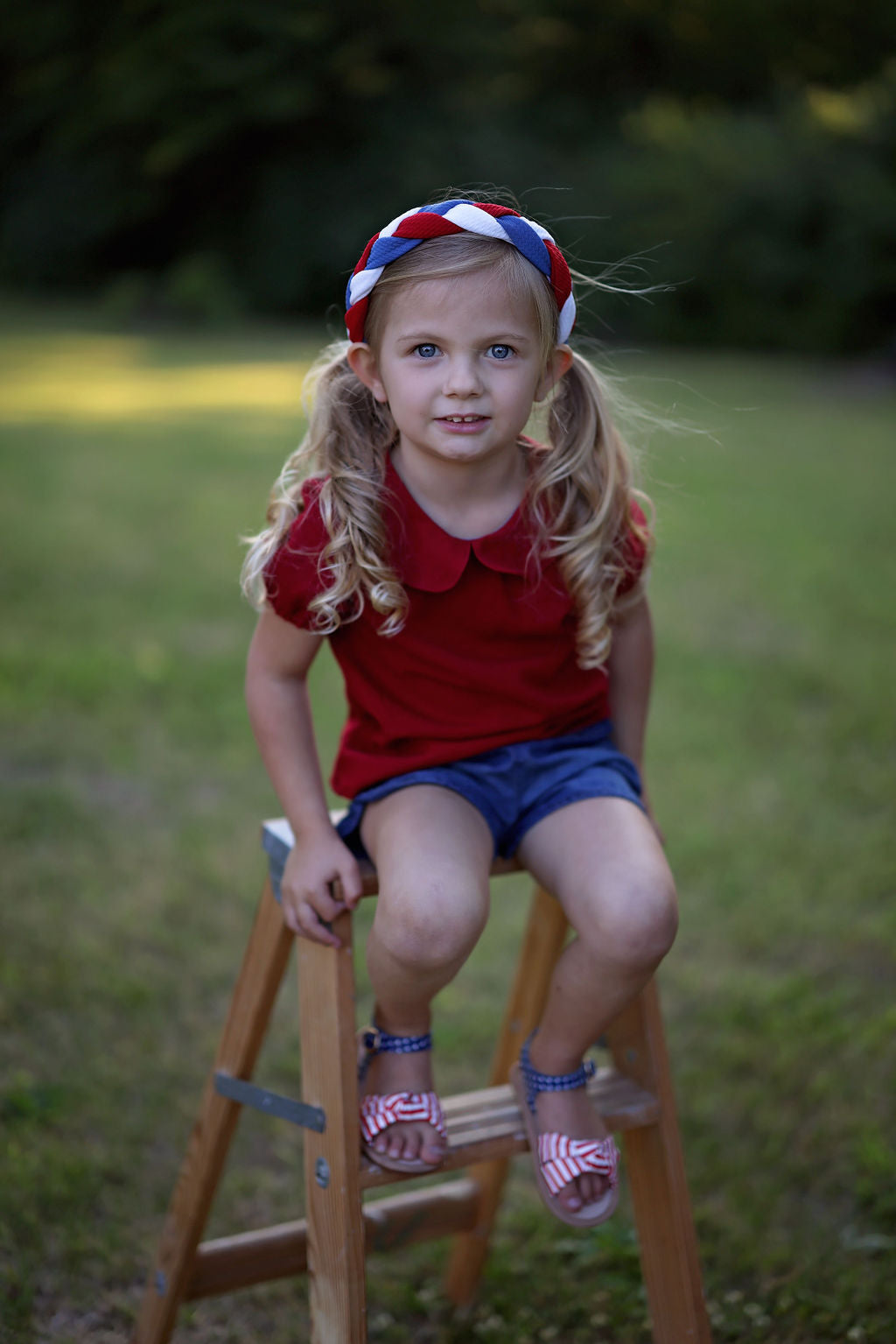 Patriotic Hazel Sandal