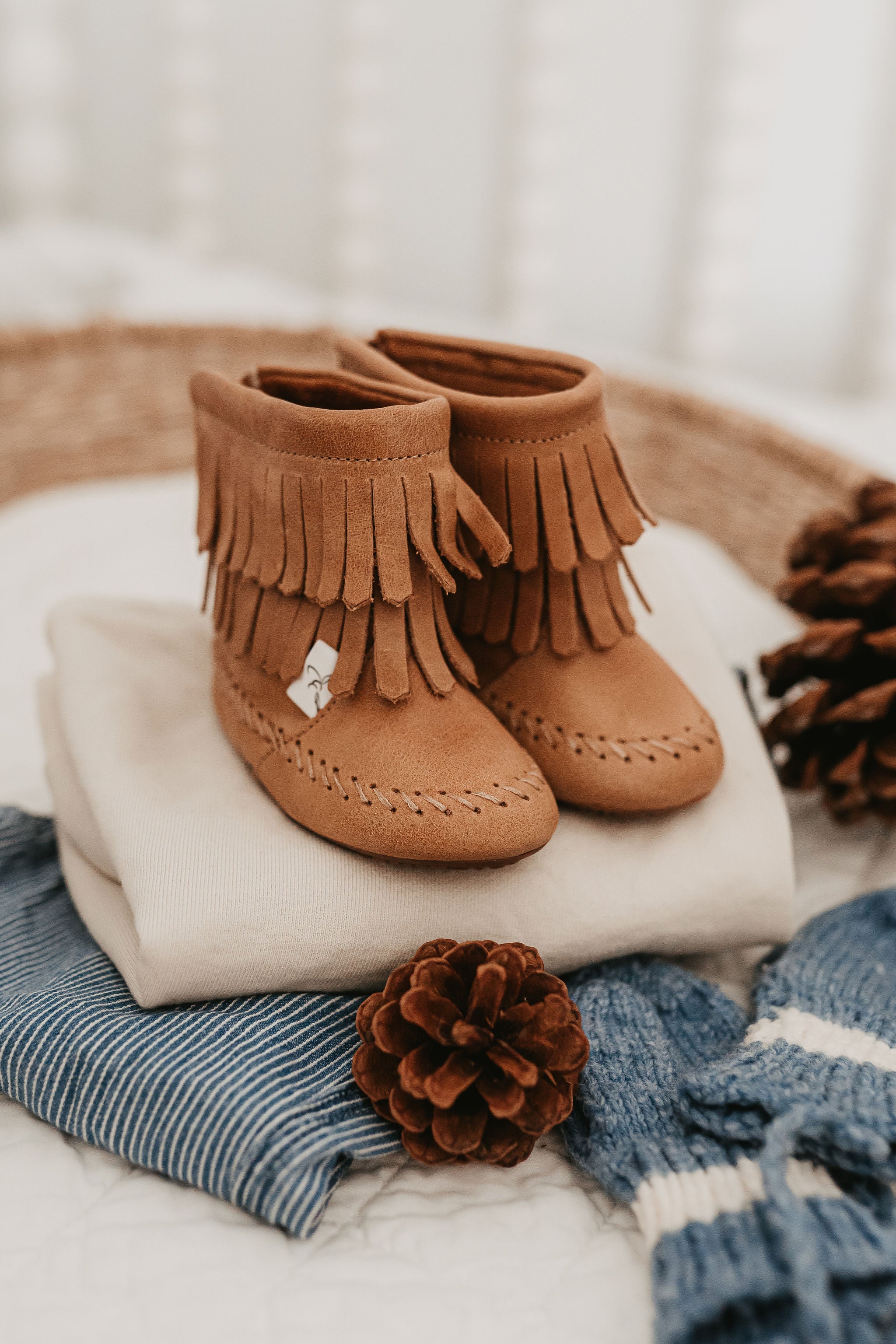 Desert Sand Cozy Boot {Premium Leather}