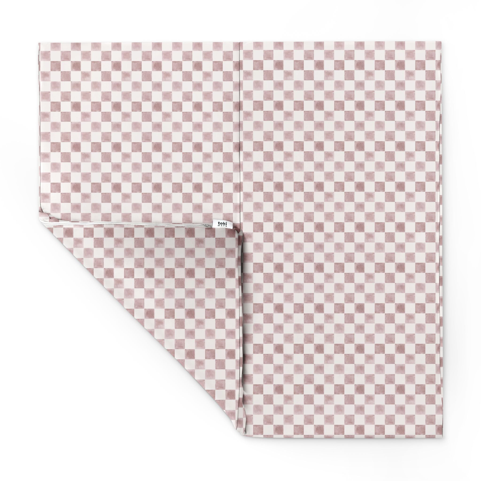 Checker Gumdrop Vegan Leather Mat