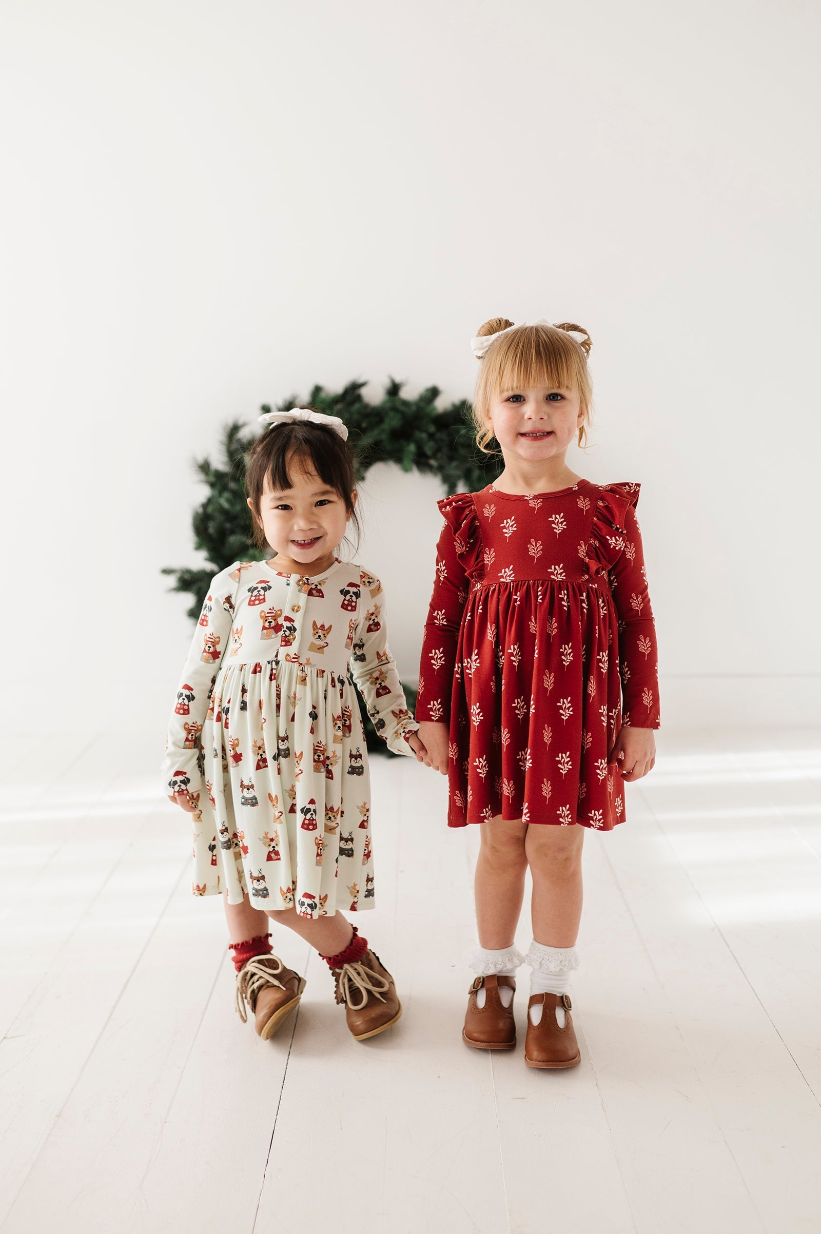 Long Sleeve Ruffle Dress