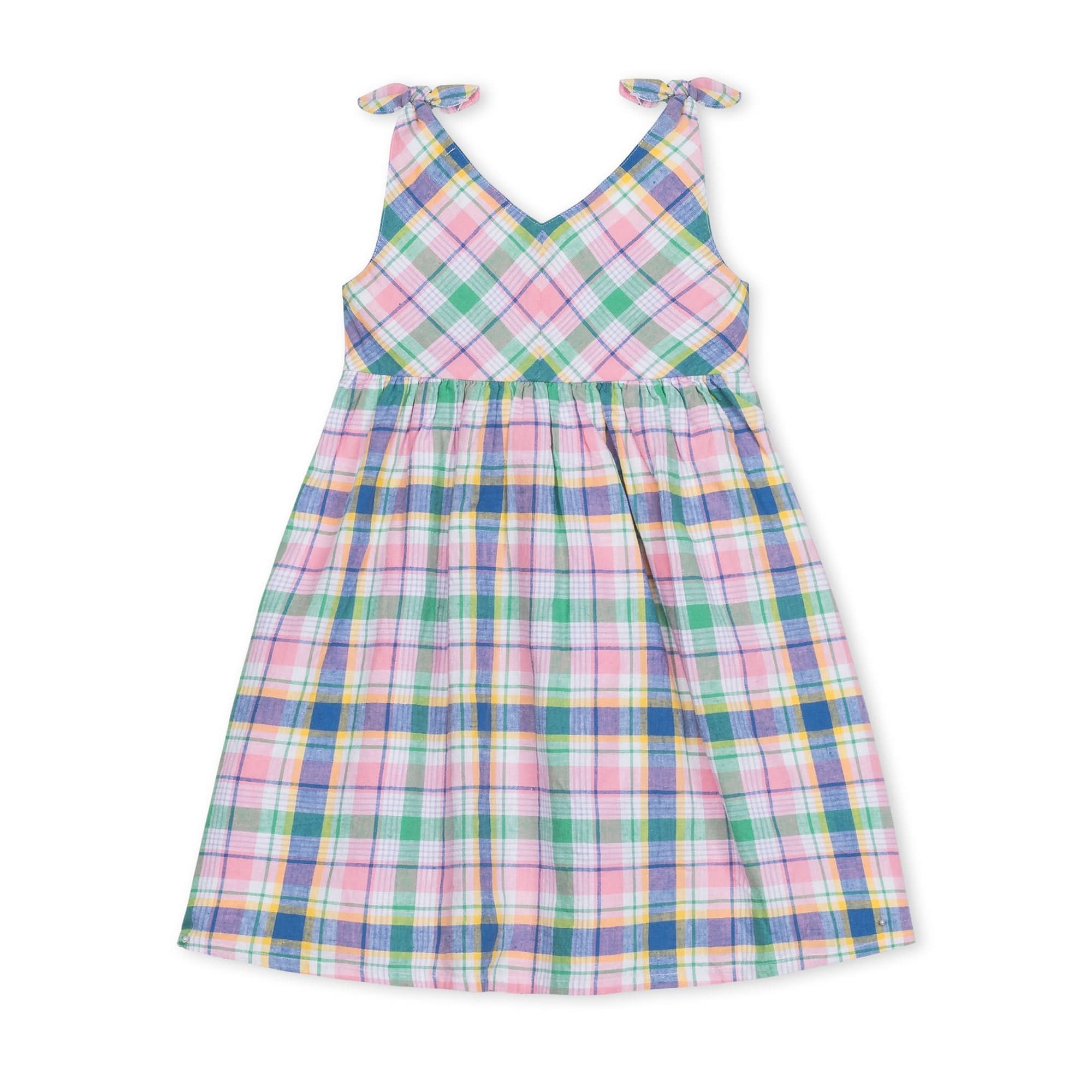 Bow Shoulder Swing Dress