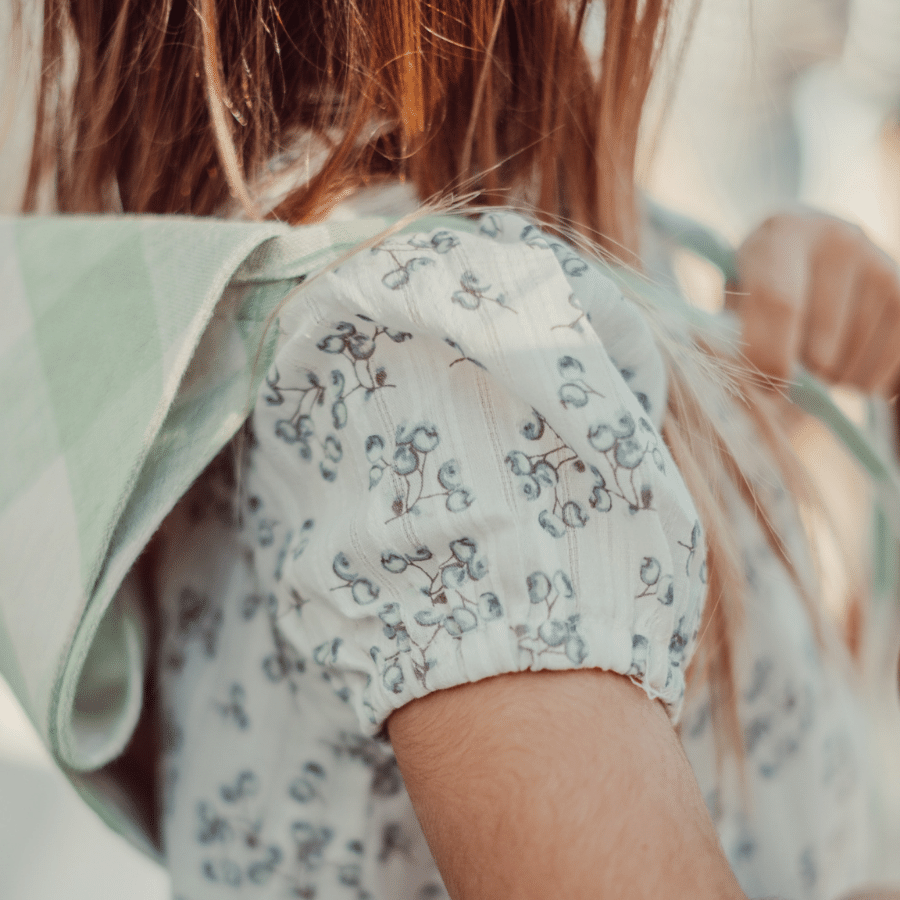 The Woven Blouse - Mintberry