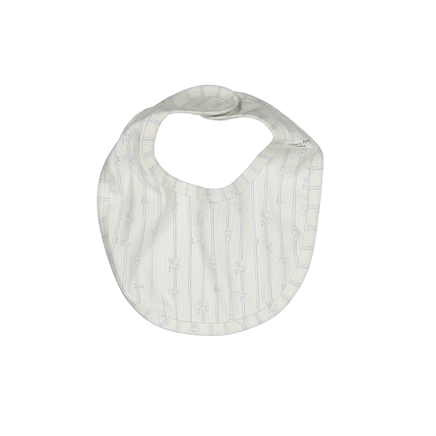 The Printed Bib - Linear Leaf Bib Lovely Littles   