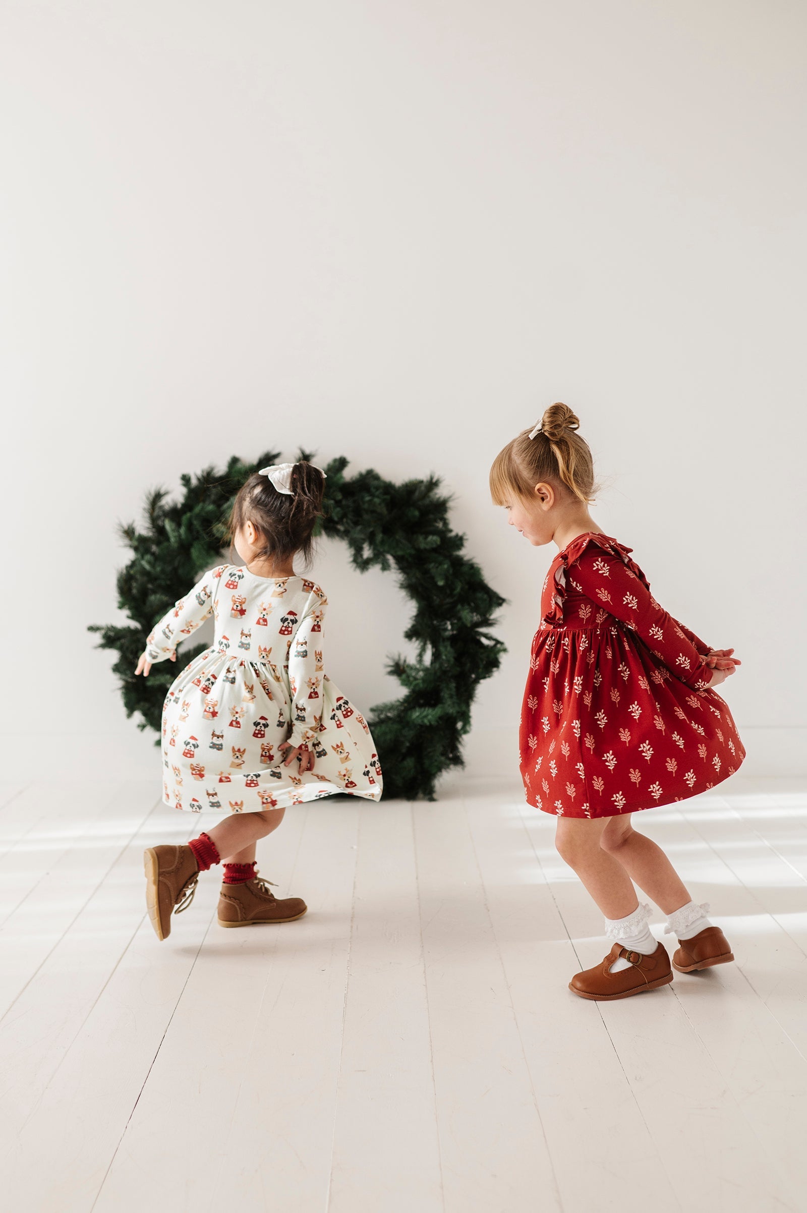 Long Sleeve Ruffle Dress