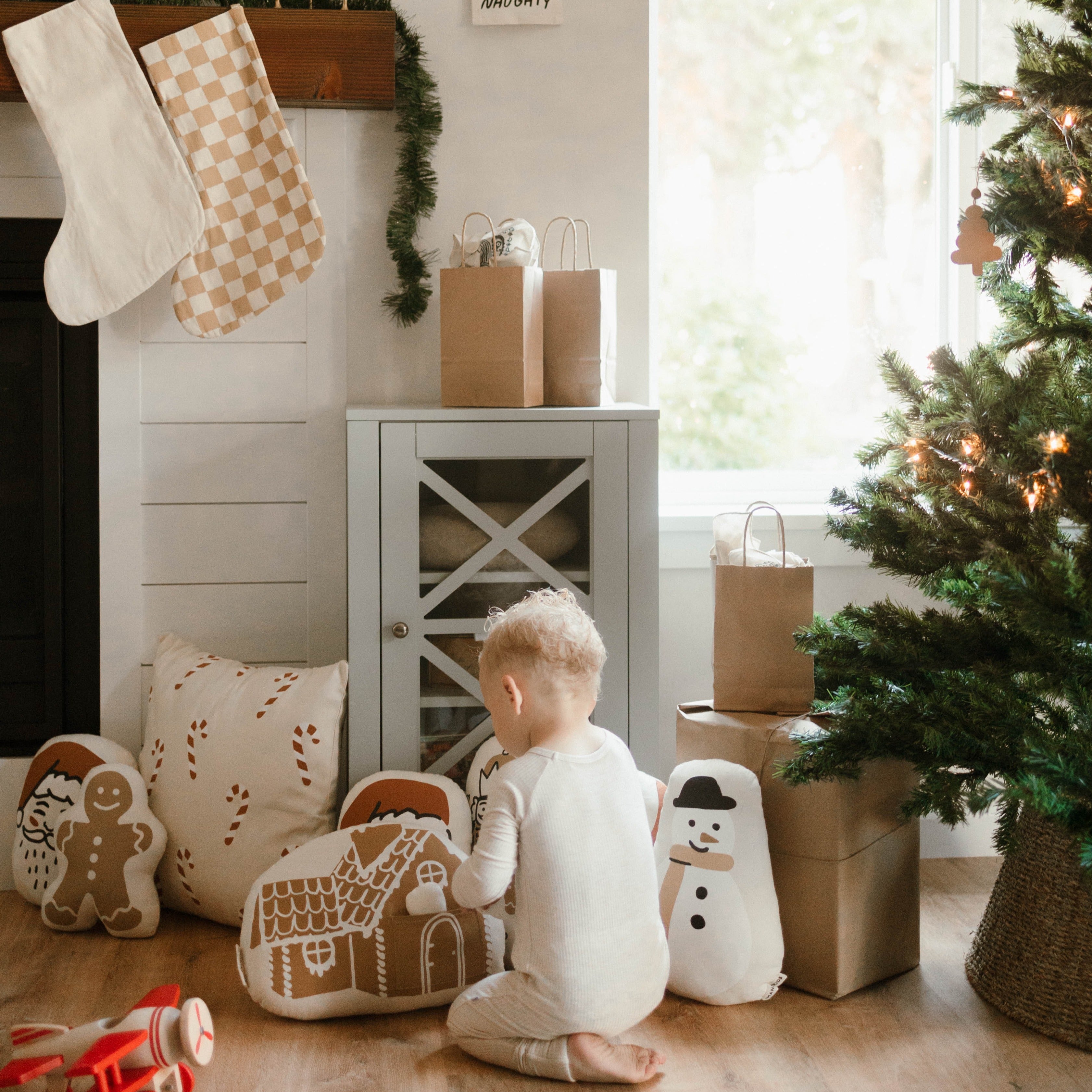 snowman pillow