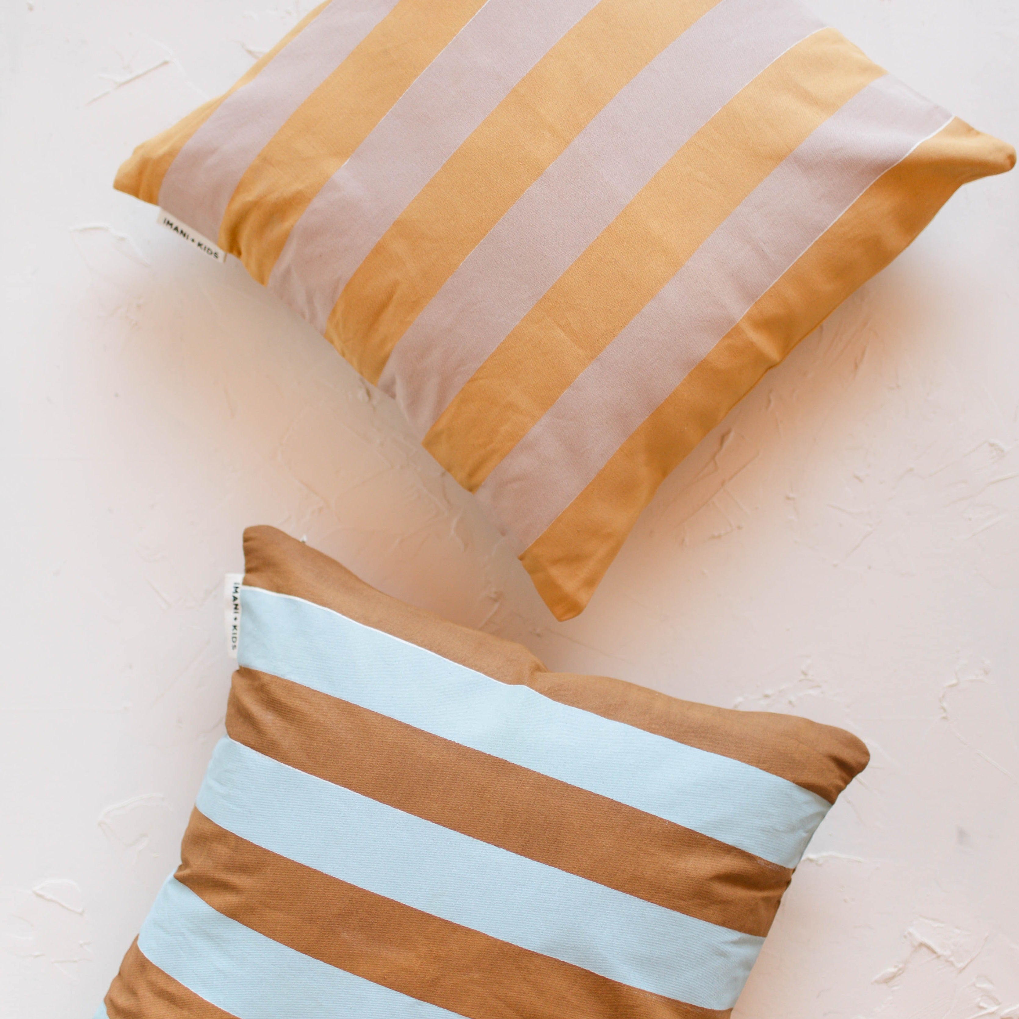 striped pillow cover