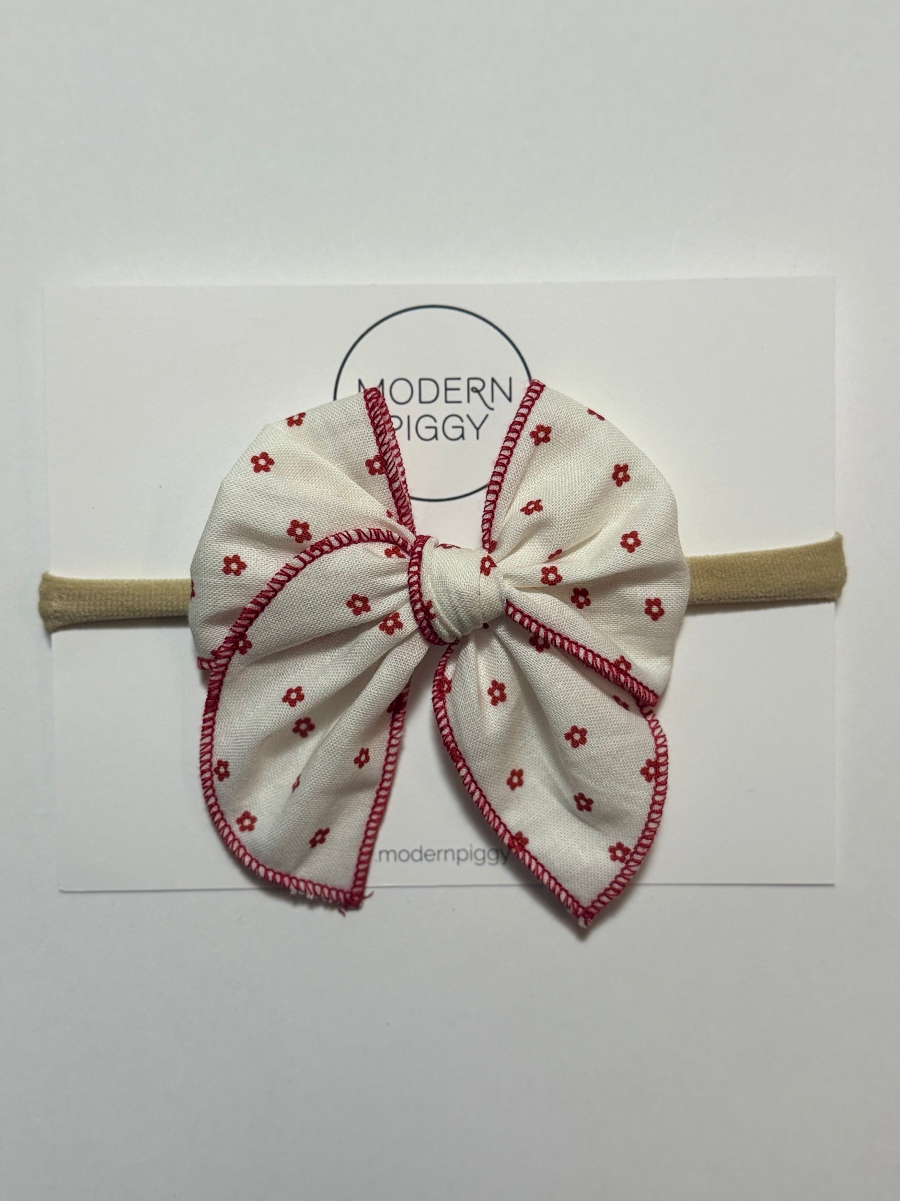 Indy Bloom- Red | Petite Party Bow