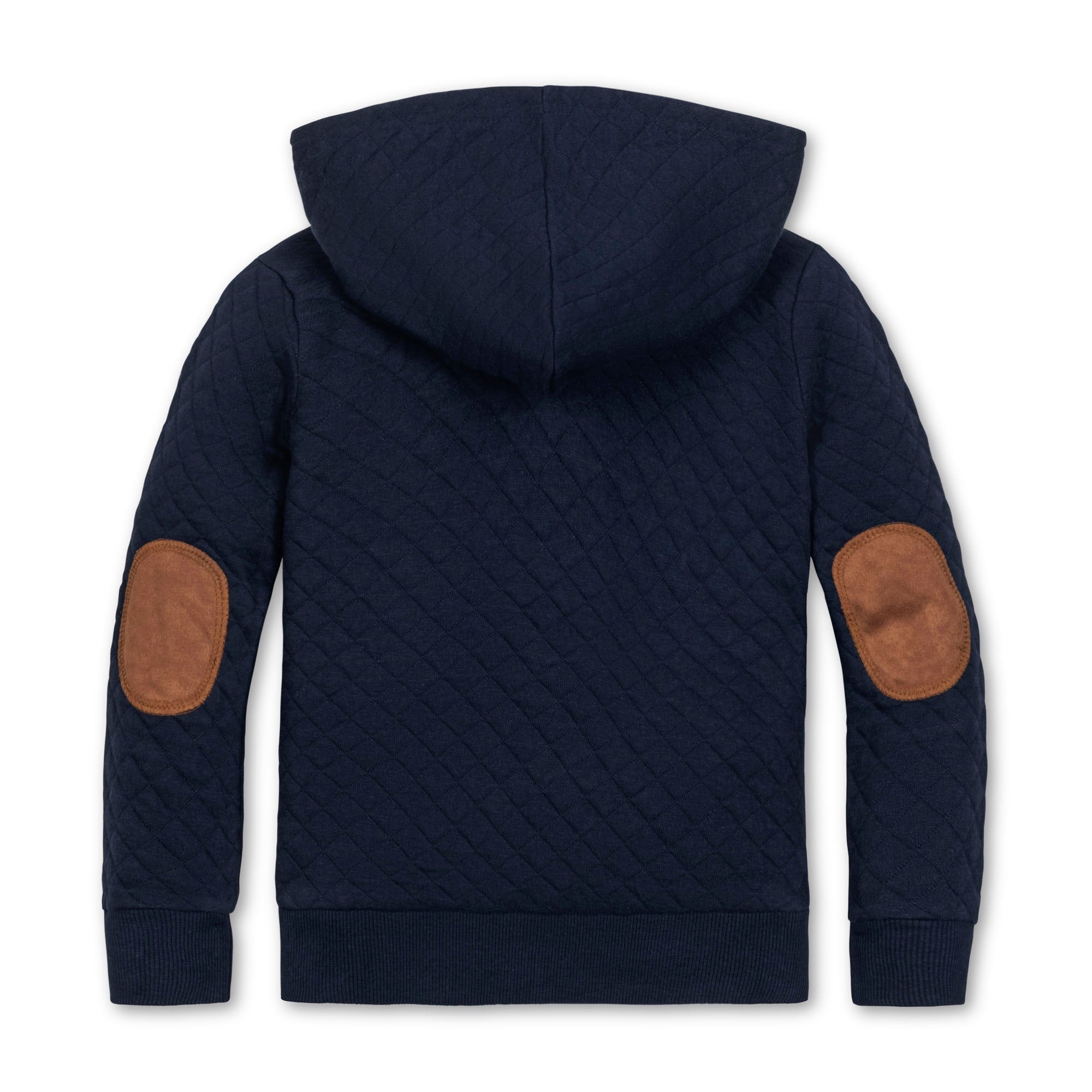 Quilted Hooded Sweatshirt