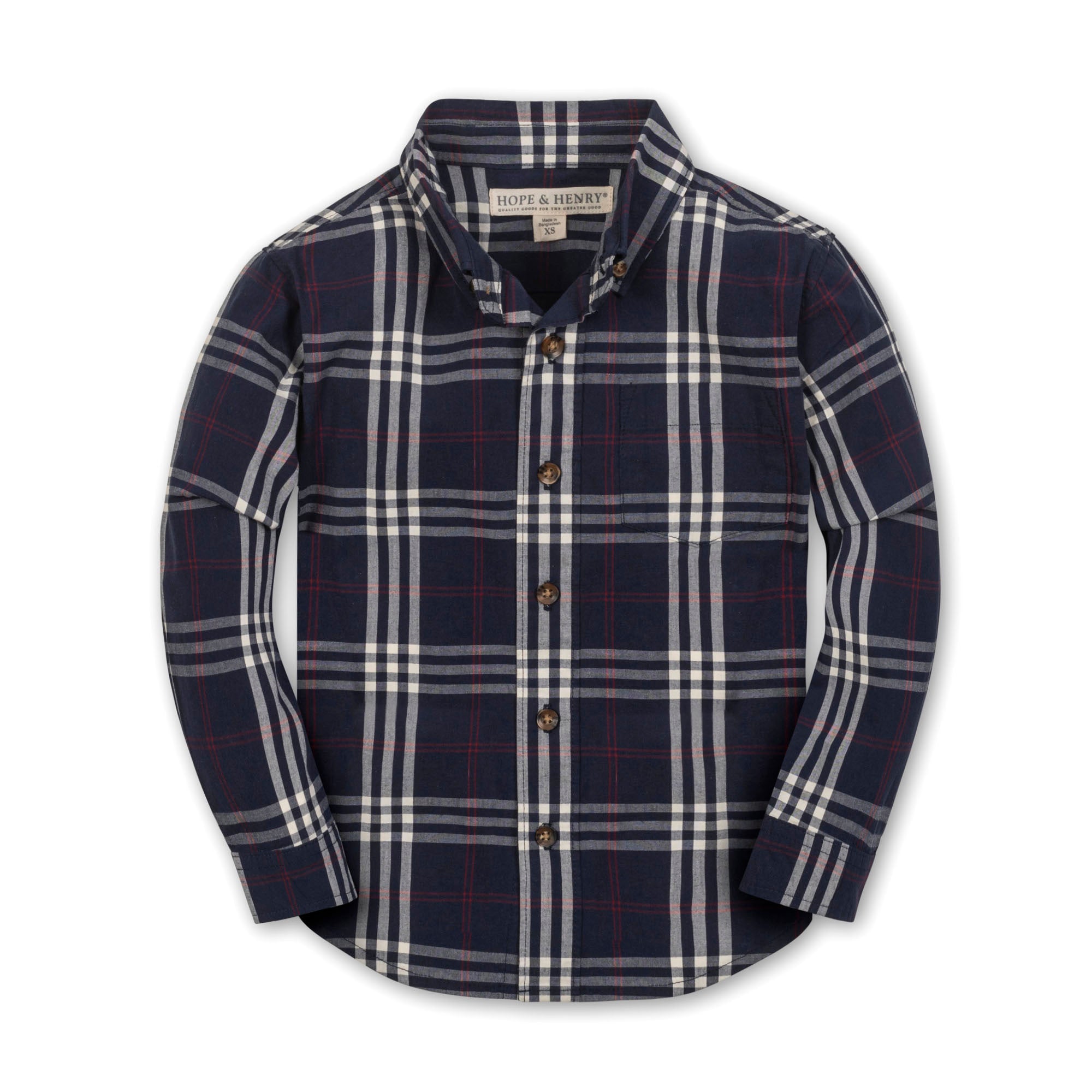 Organic Stretch Poplin Shirt