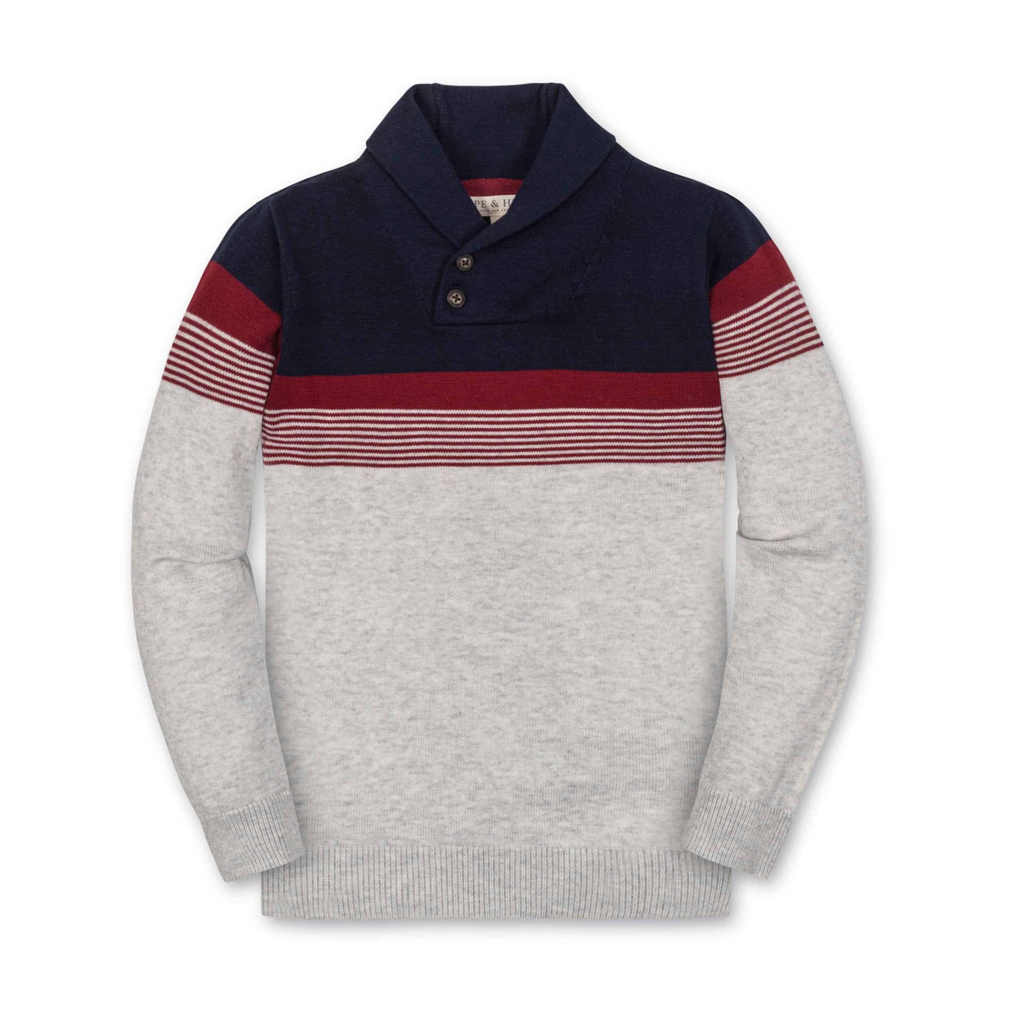 Organic Shawl Collar Sweater