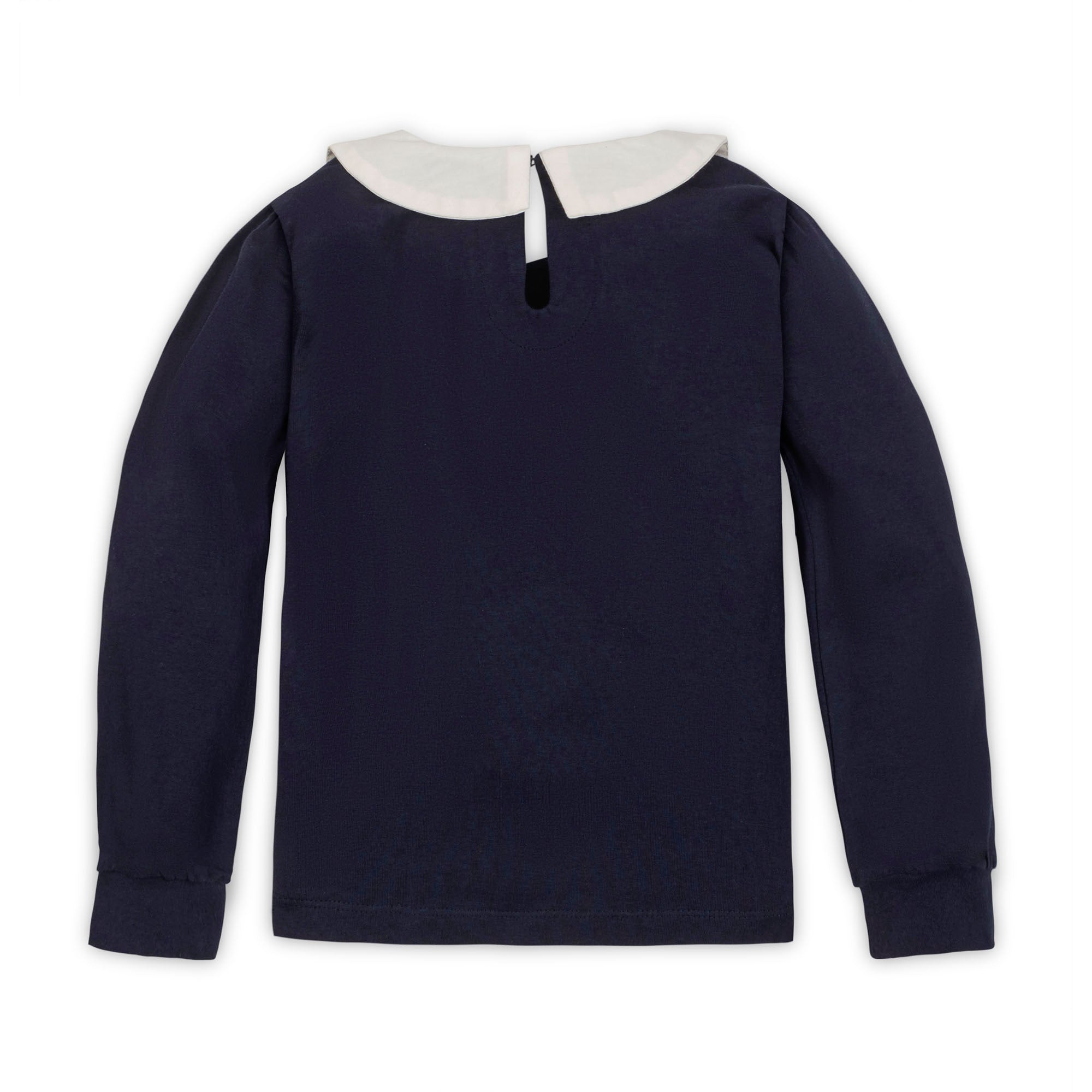 Organic Peter Pan Collar Knit Top