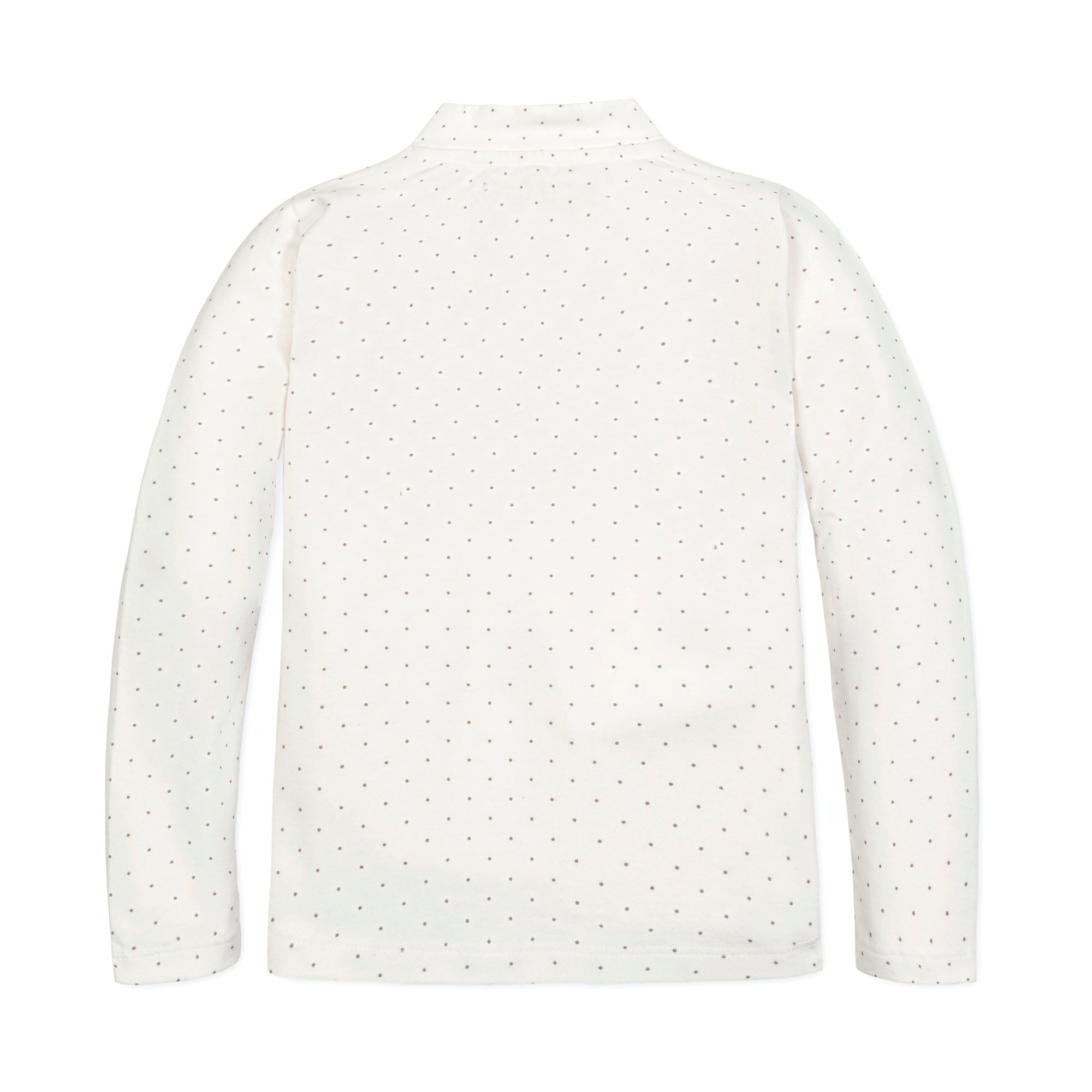 Organic Mock Neck Knit Top