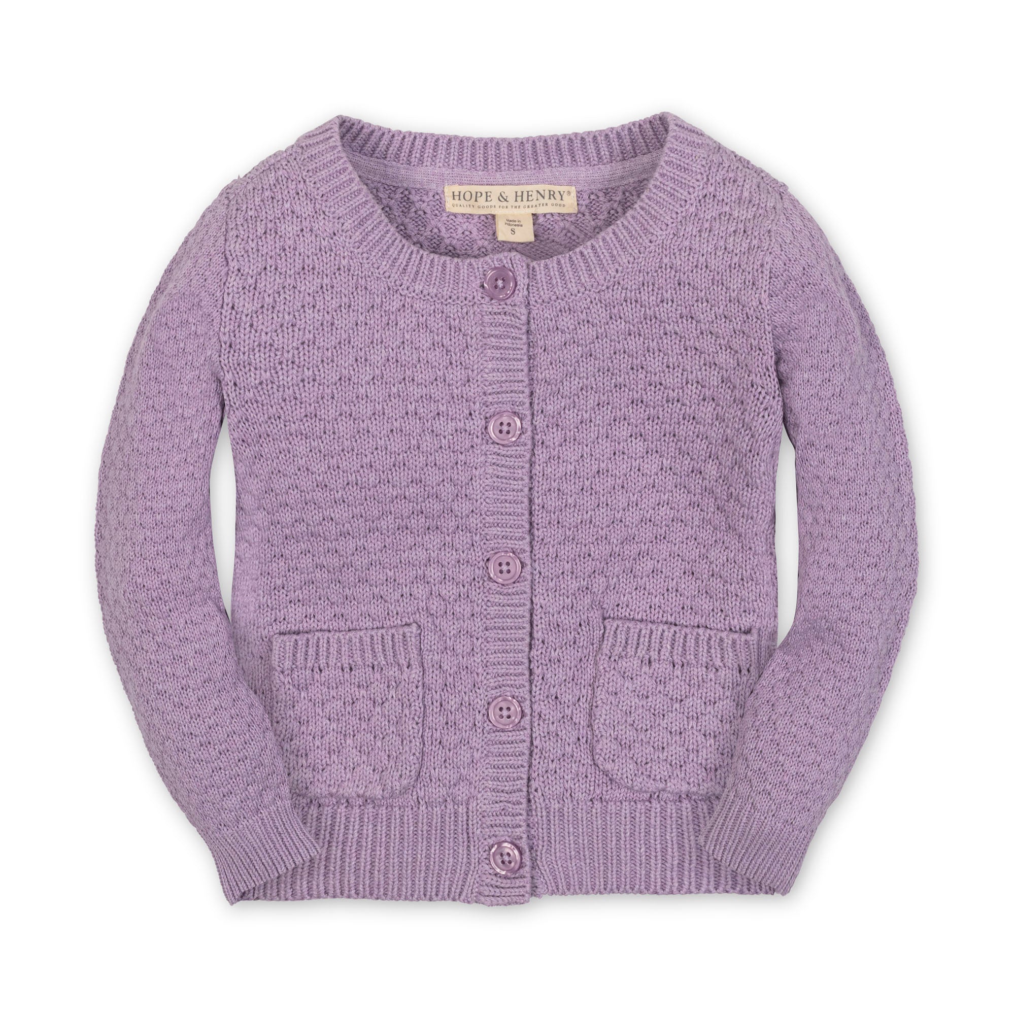 Organic Textured Cardigan