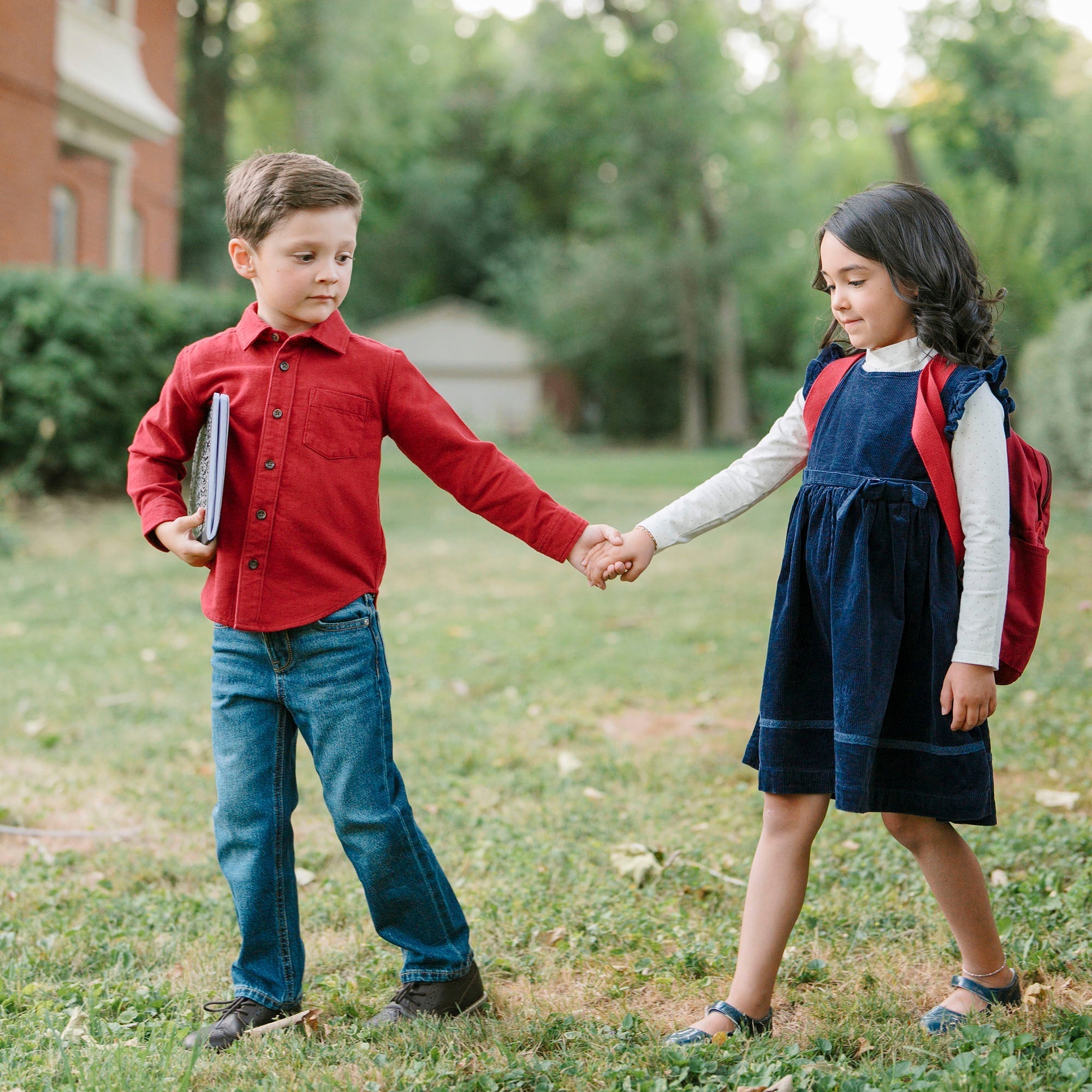 Organic Flutter Jumper Dress