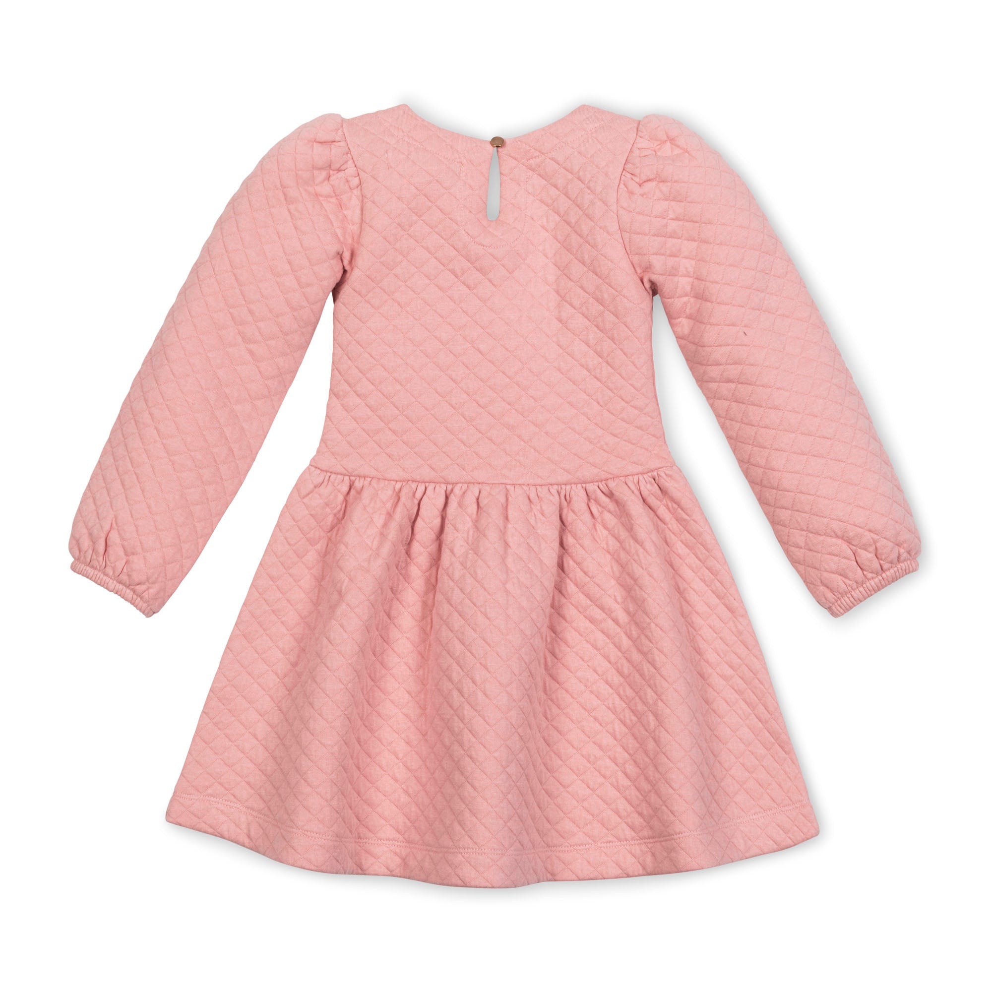 Quilted Drop Waist Dress