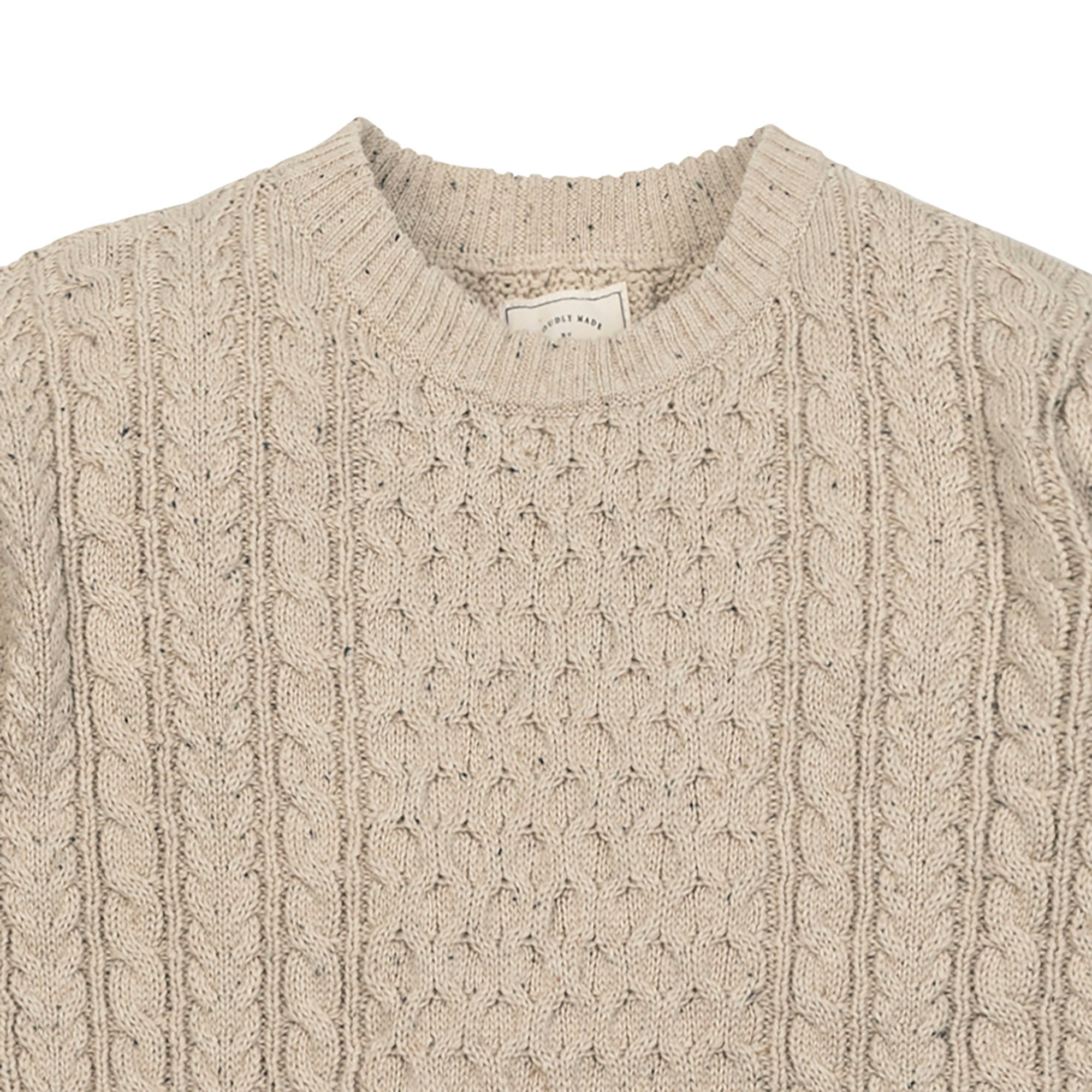 Organic Fisherman Sweater