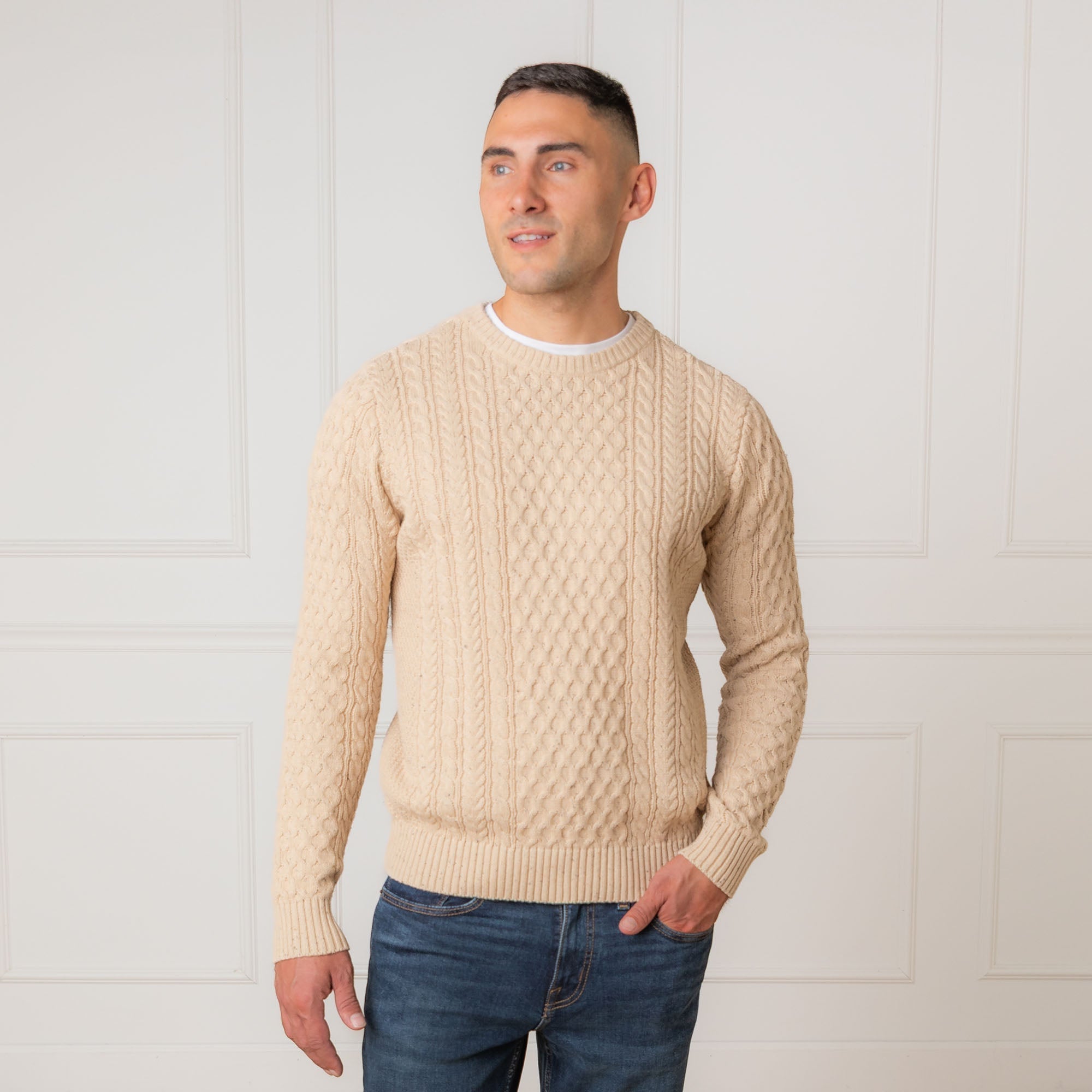 Organic Fisherman Sweater