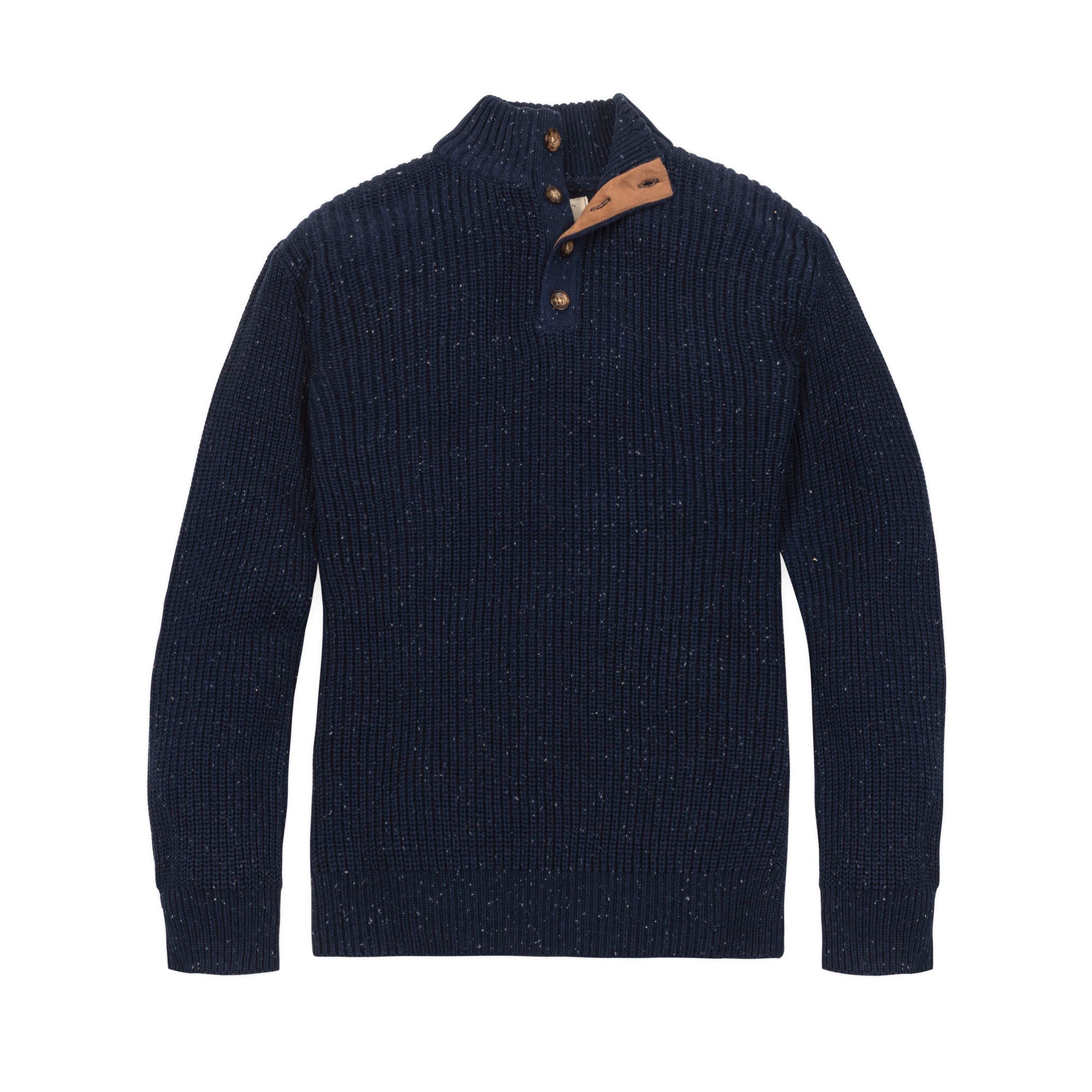 Organic Mock Neck Sweater