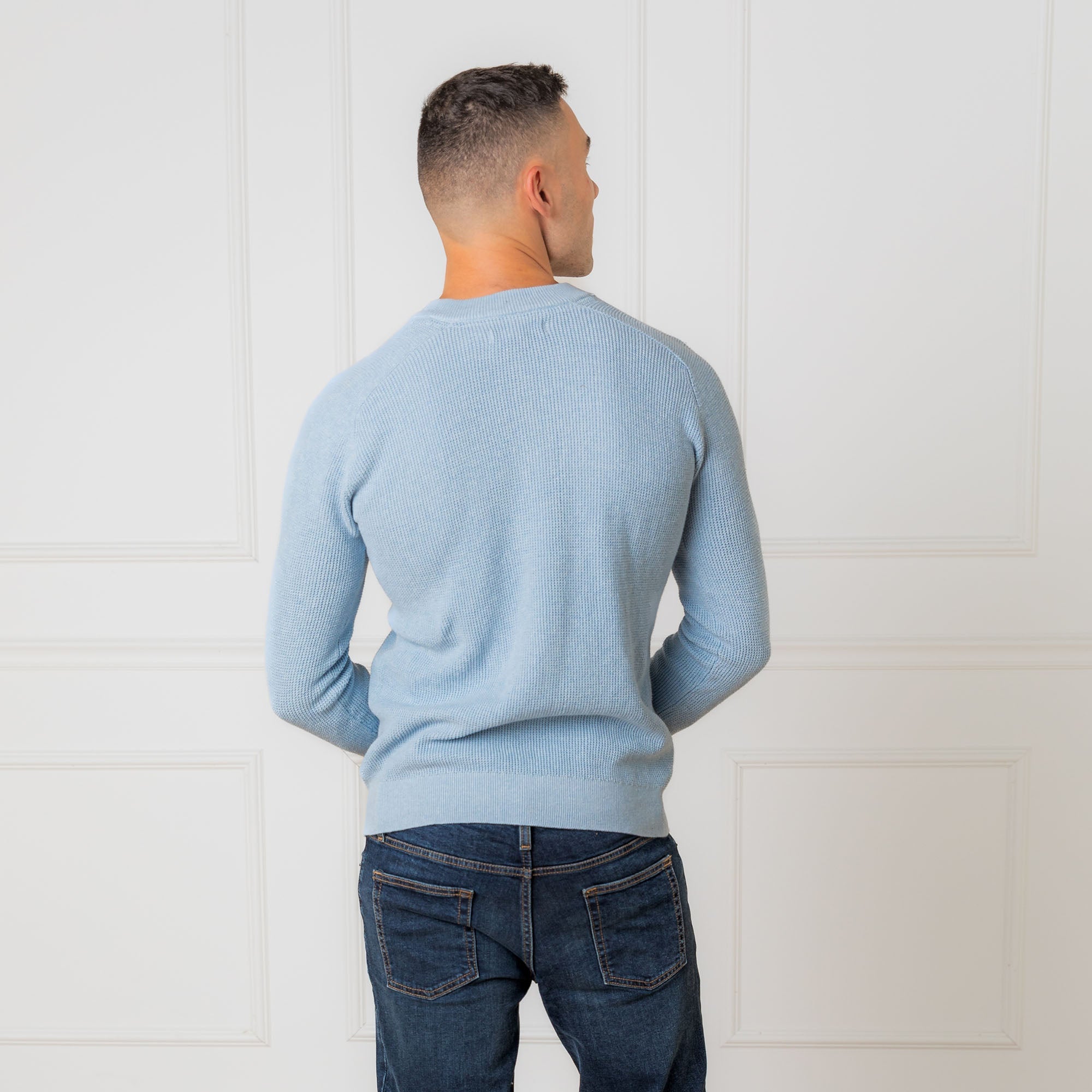 Organic Sweater Henley