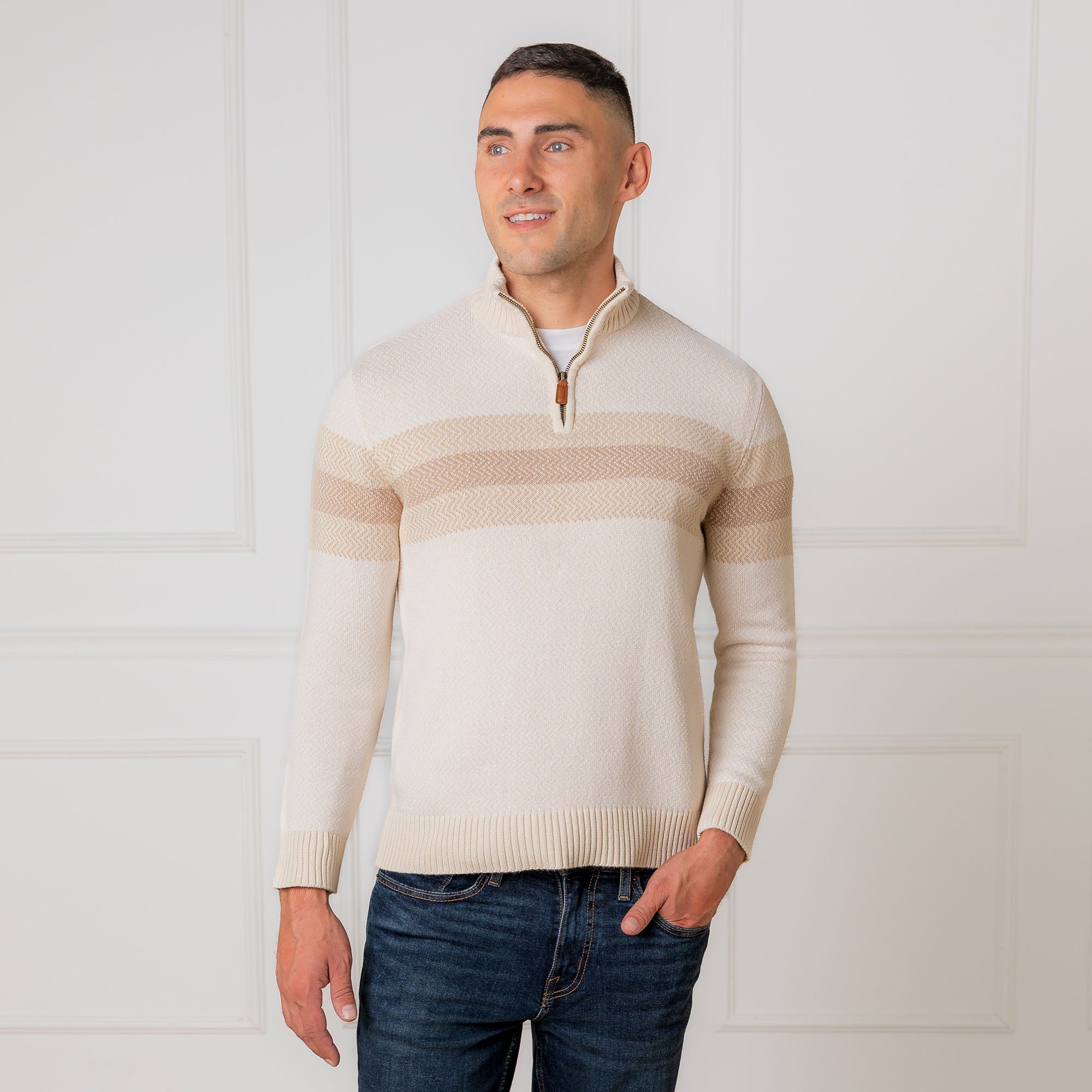 Organic Half Zip Pullover