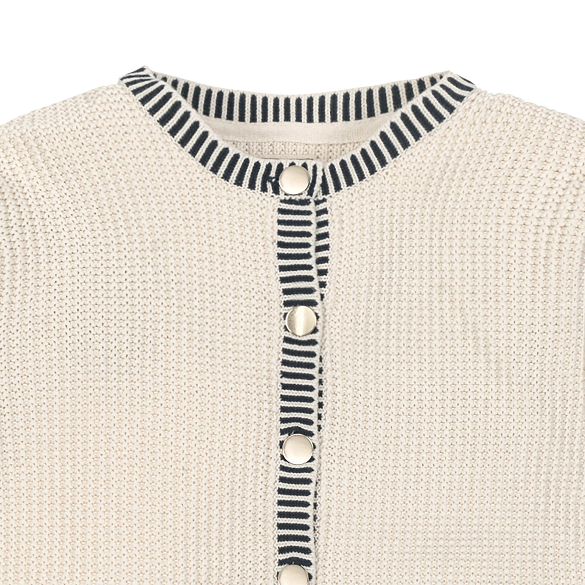 Organic Tweed Sweater Cardigan