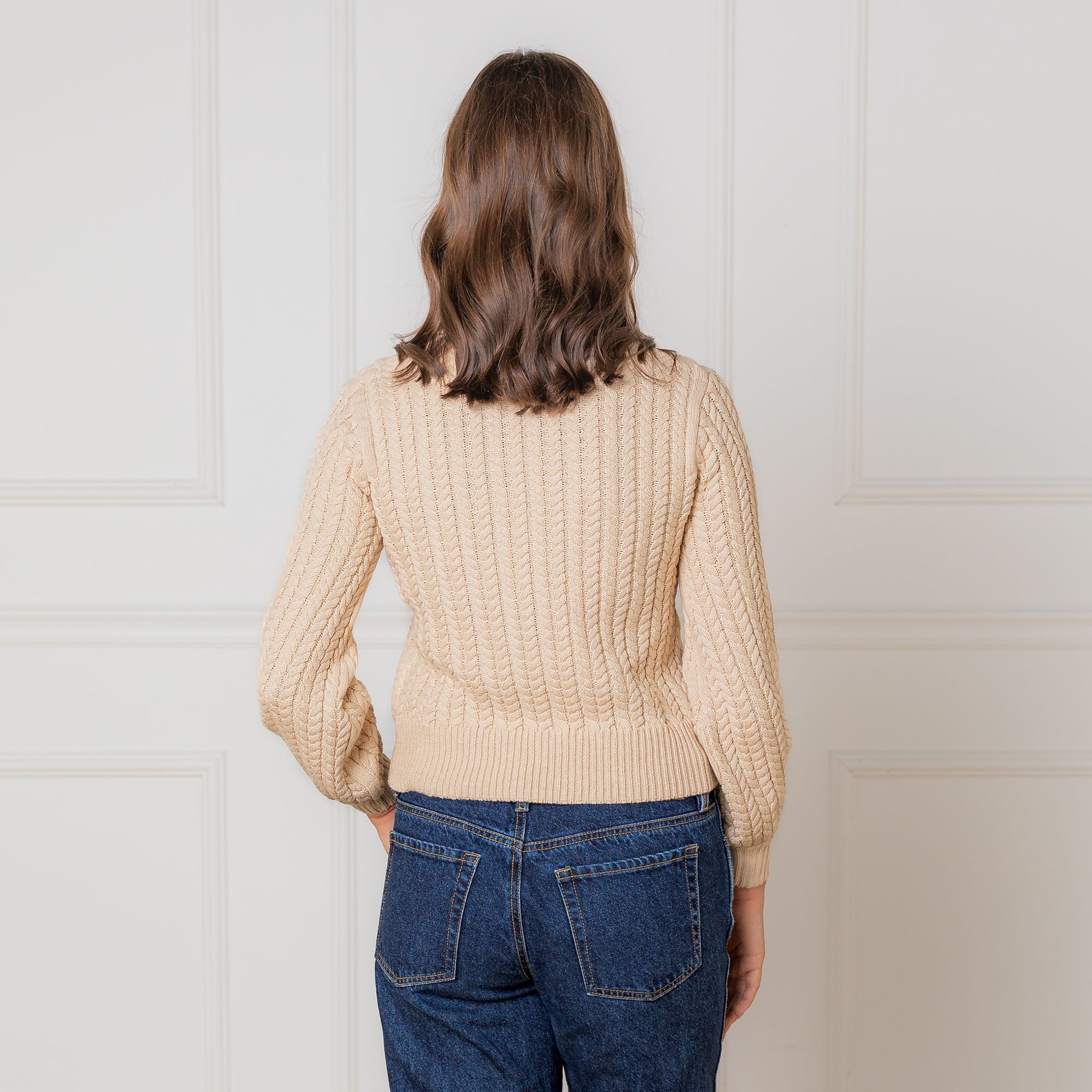 Organic Cable Sweater
